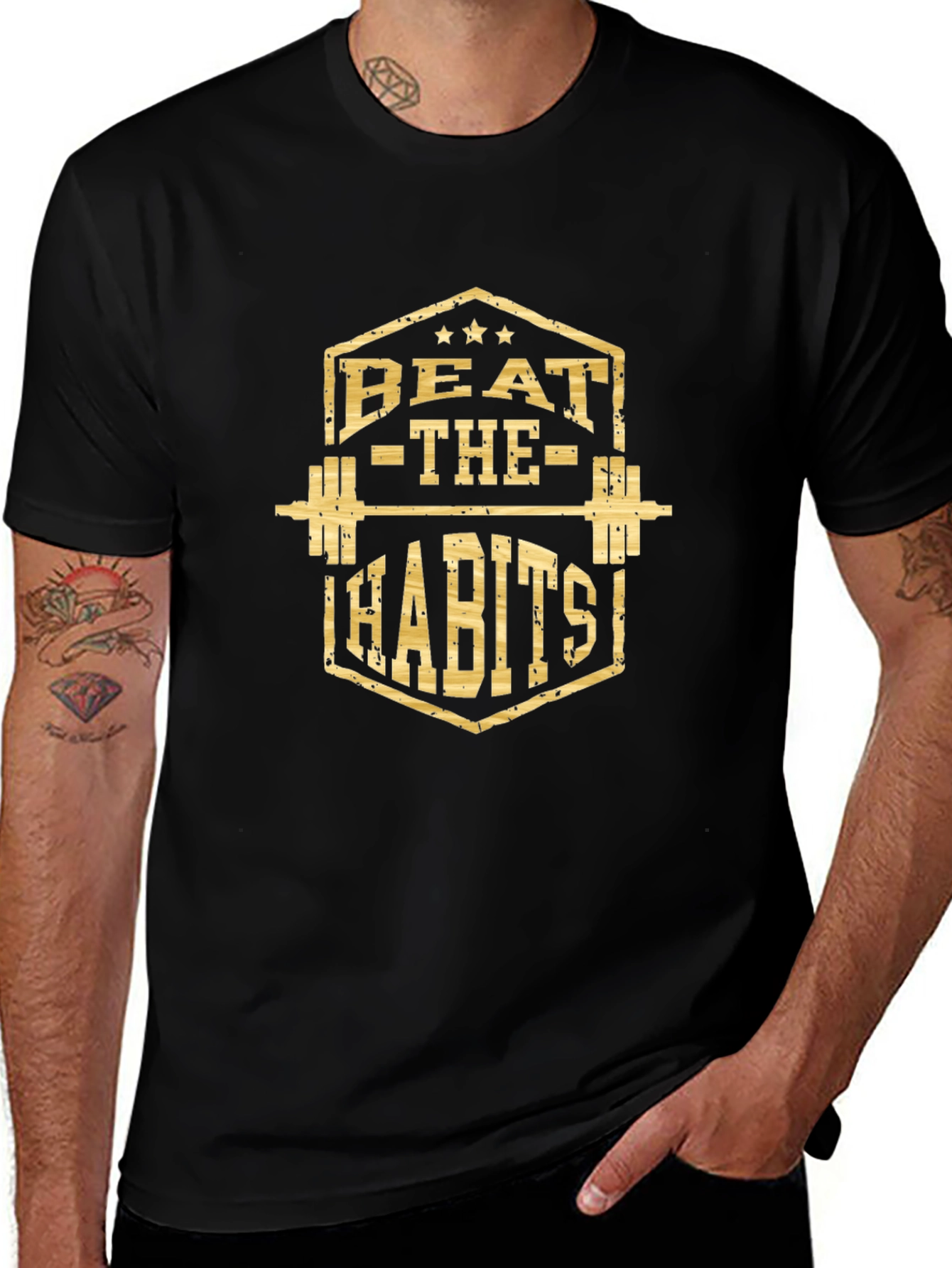 Beat The Habits Gym T-Shirt