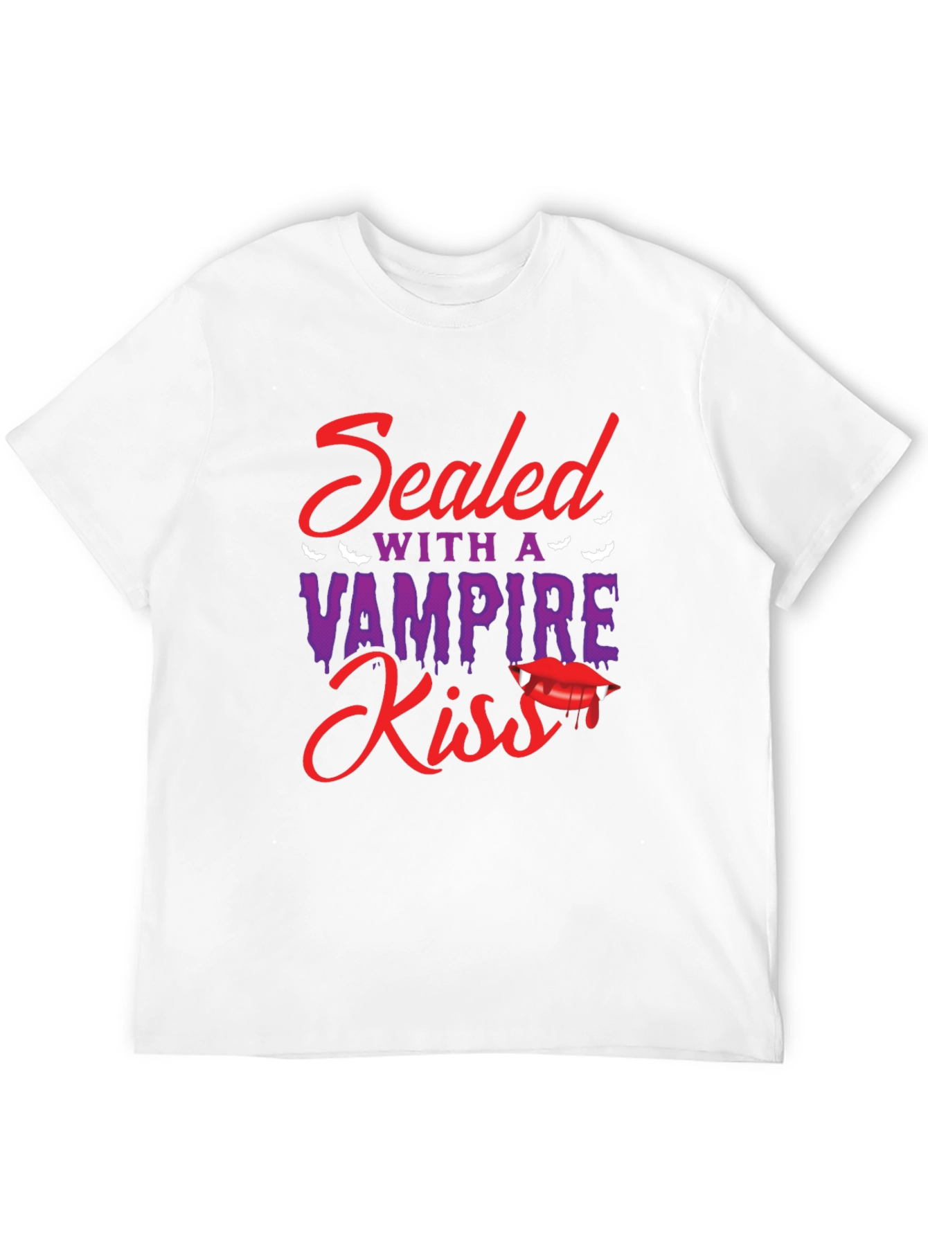 Sealed with a Vampire Kiss T-Shirt - Halloween Tee