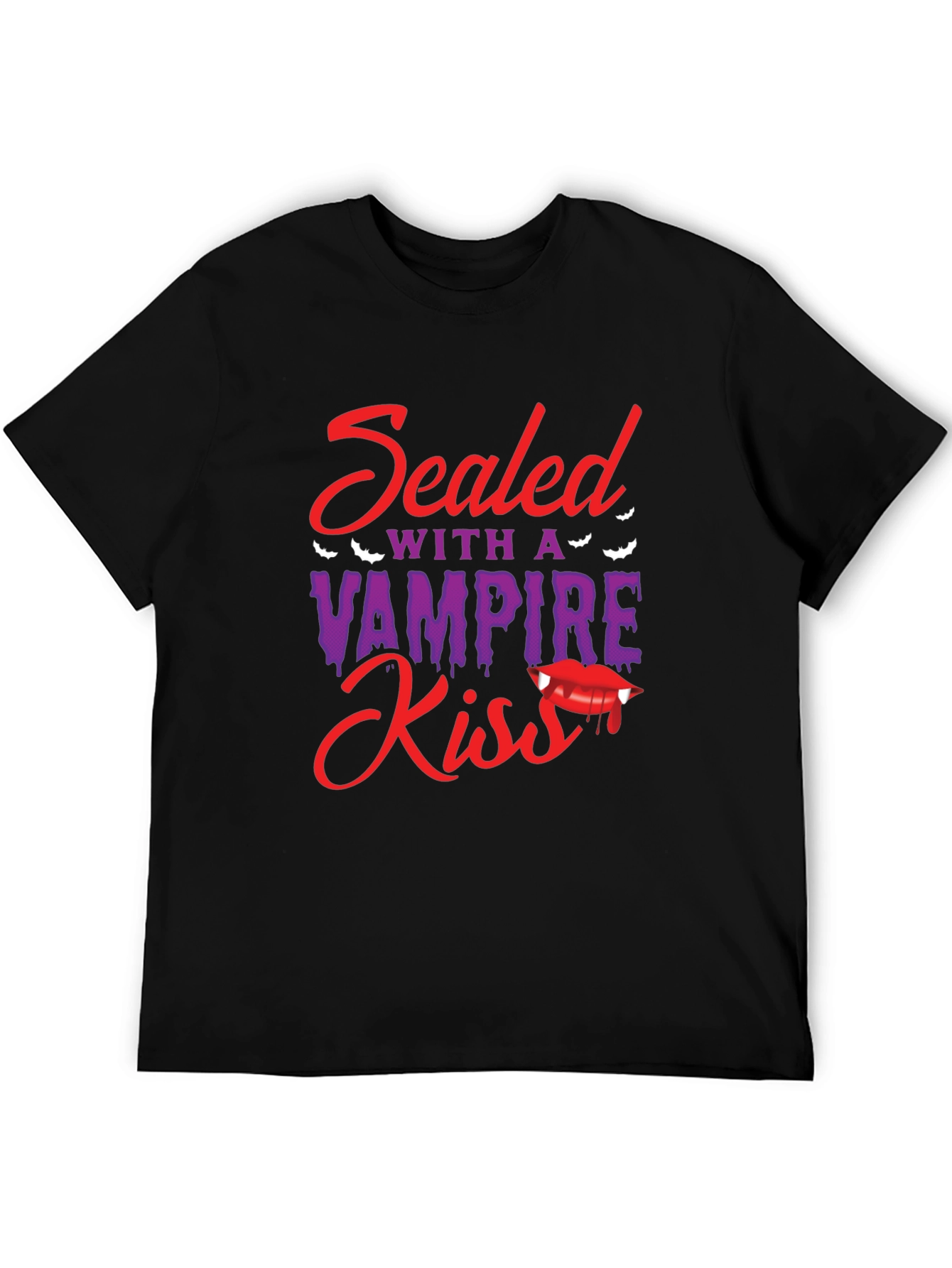 Sealed with a Vampire Kiss T-Shirt - Halloween Tee