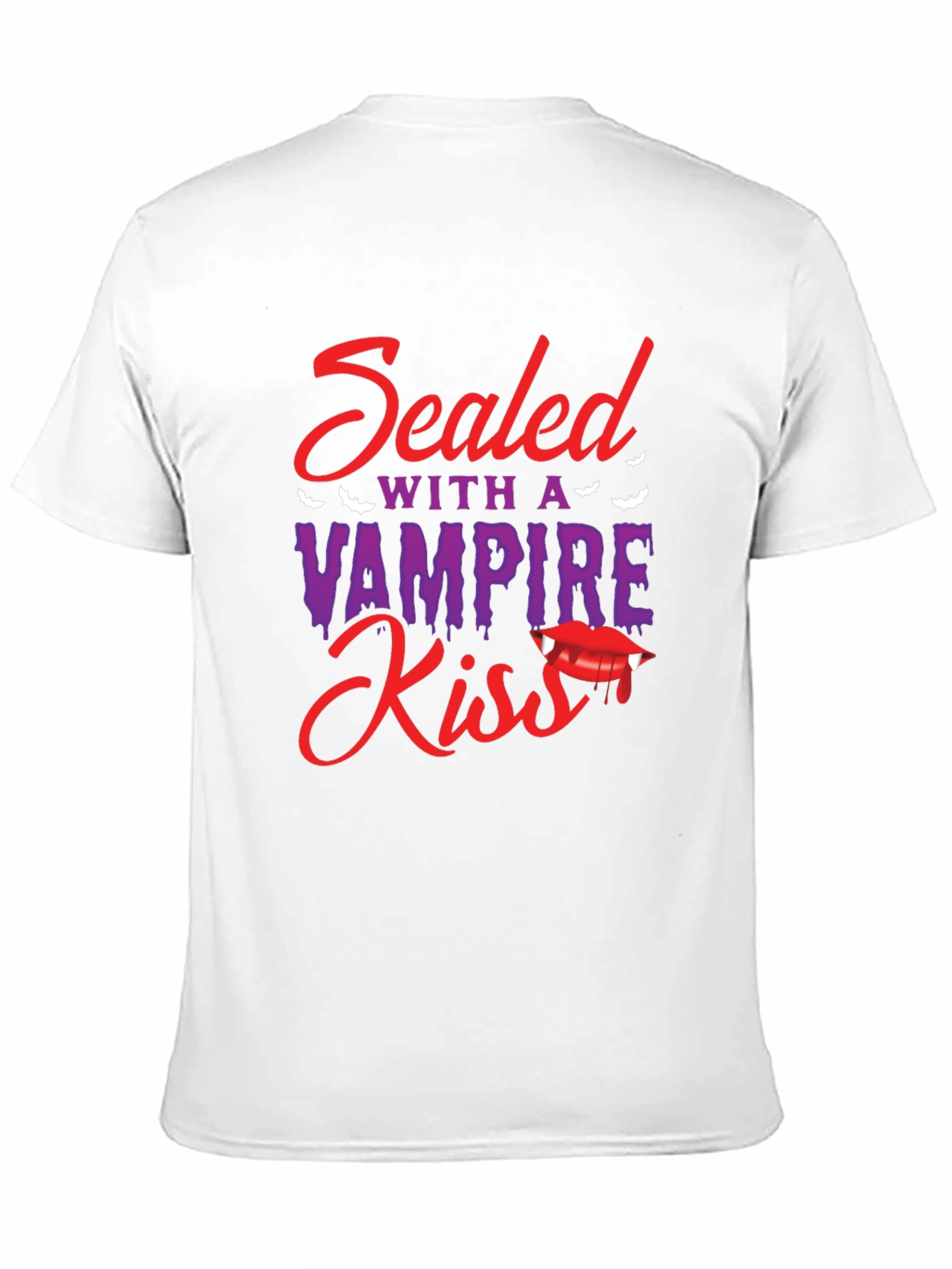 Sealed with a Vampire Kiss T-Shirt - Halloween Tee