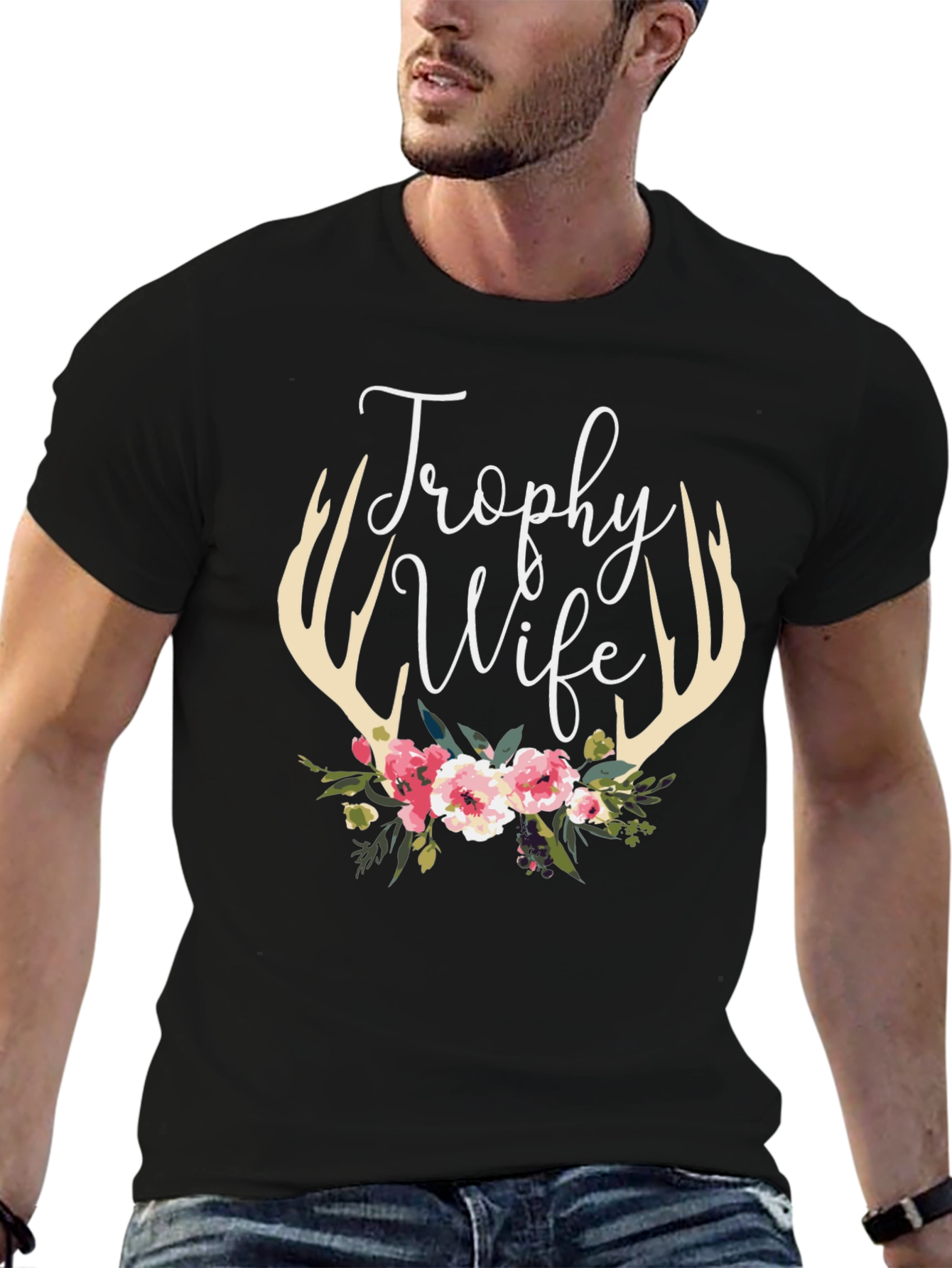 Trophy Wife Graphic Tee - Hunting Style