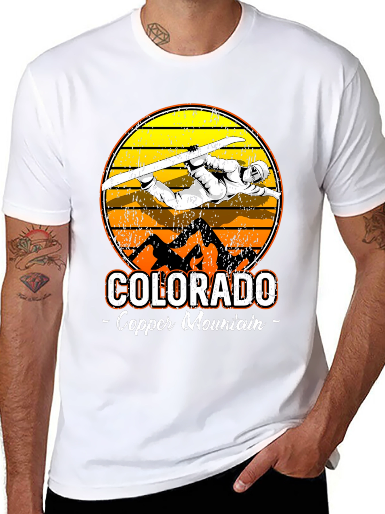Colorado Copper Mountain Ski T-Shirt