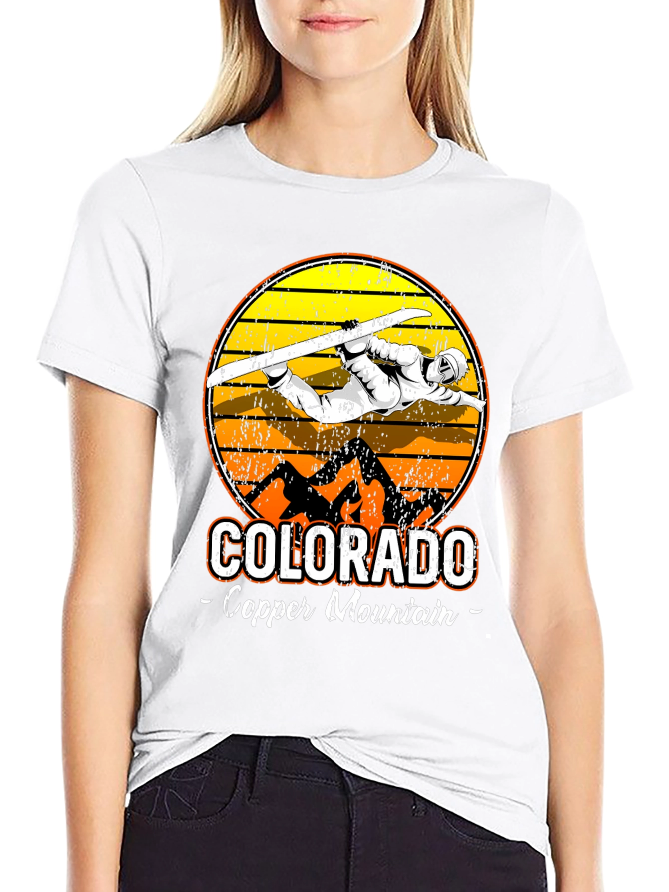 Colorado Copper Mountain Ski T-Shirt