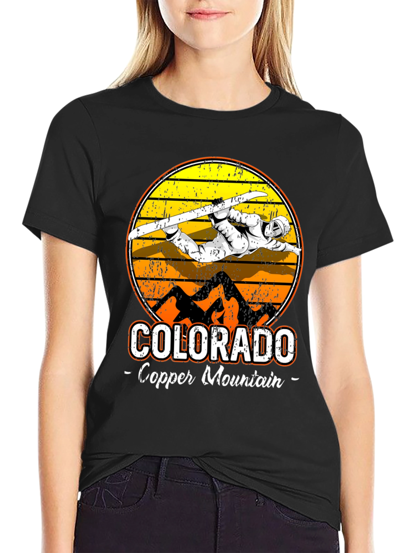 Colorado Copper Mountain Ski T-Shirt