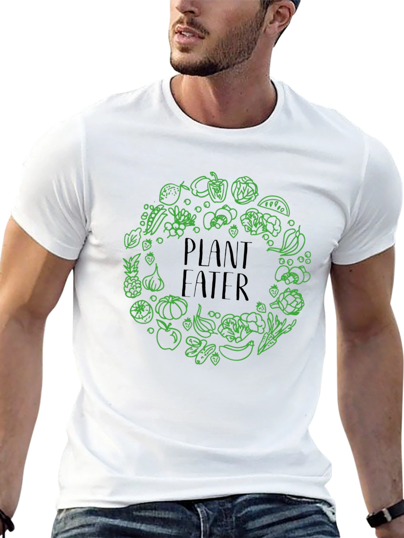 Plant Eater Graphic Tee - Vegan Lifestyle Shirt