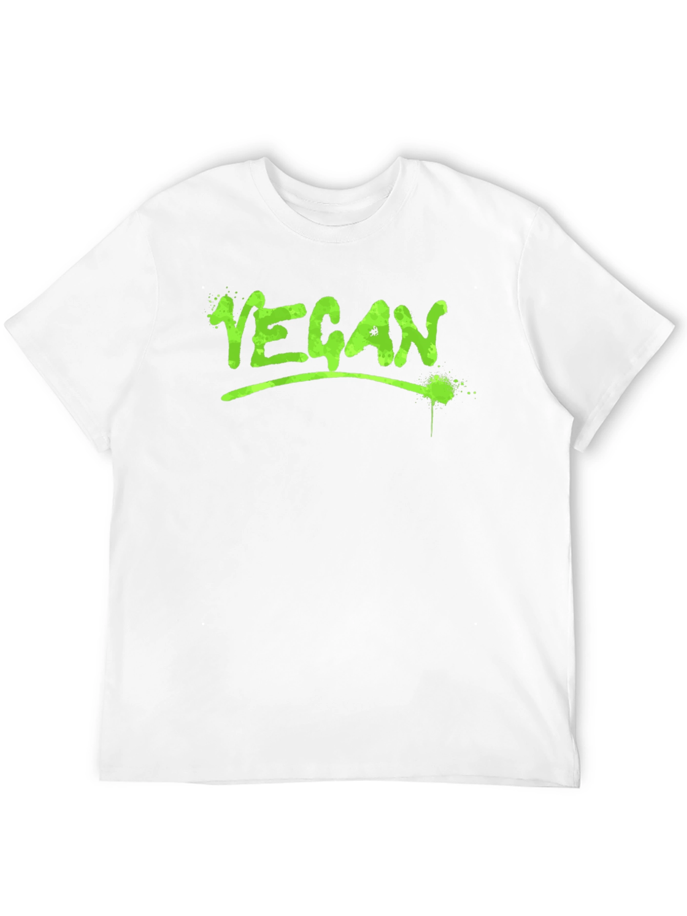Vegan T-Shirt - Spray Paint Style Design