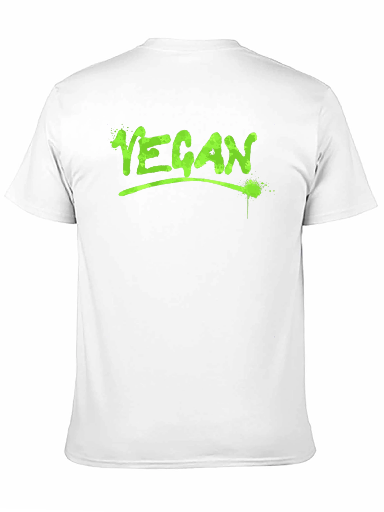 Vegan T-Shirt - Spray Paint Style Design