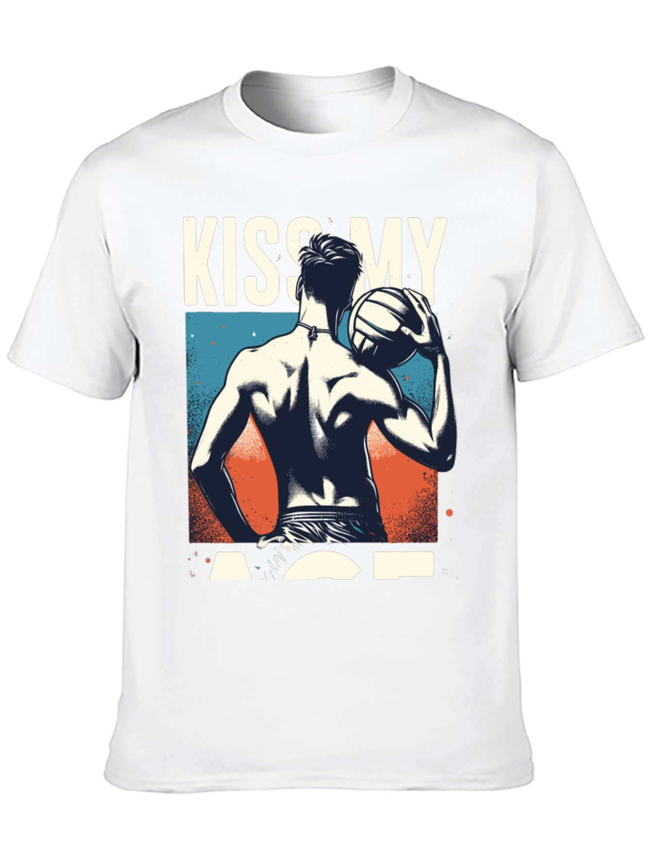 Kiss My Ace Volleyball Graphic T-Shirt