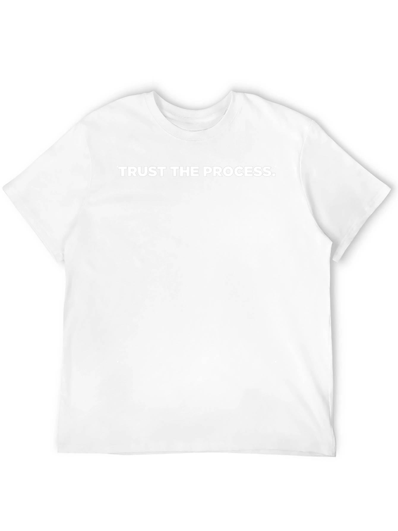 Trust The Process Black Graphic Tee