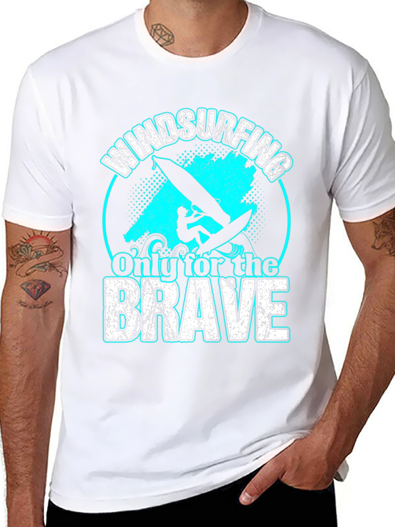 Windsurfing T-Shirt: Only For The Brave