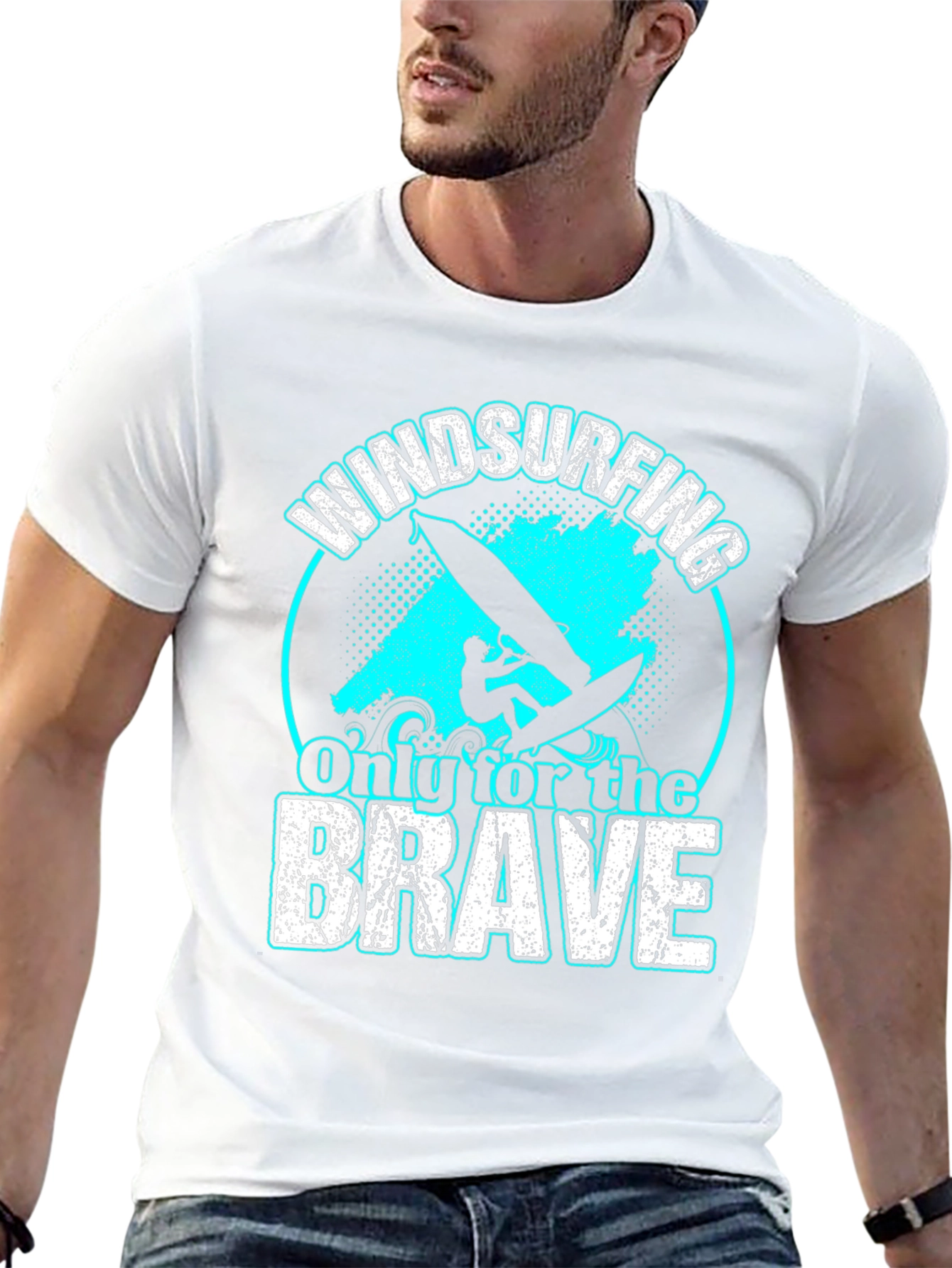 Windsurfing T-Shirt: Only For The Brave
