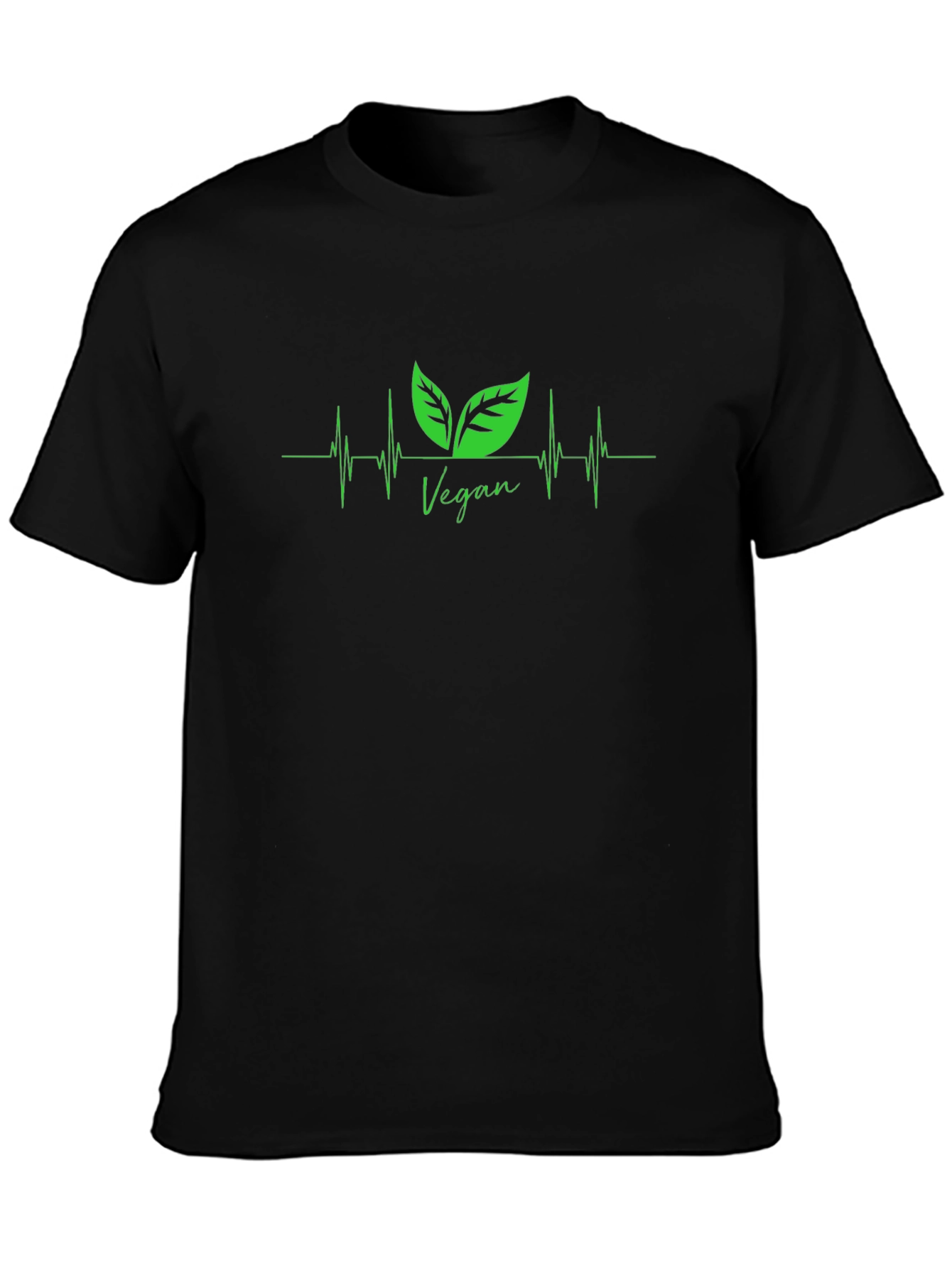Vegan Heartbeat T-Shirt - Plant Based Lifestyle