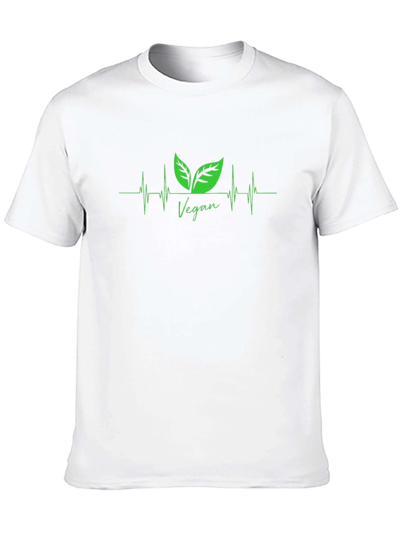 Vegan Heartbeat T-Shirt - Plant Based Lifestyle