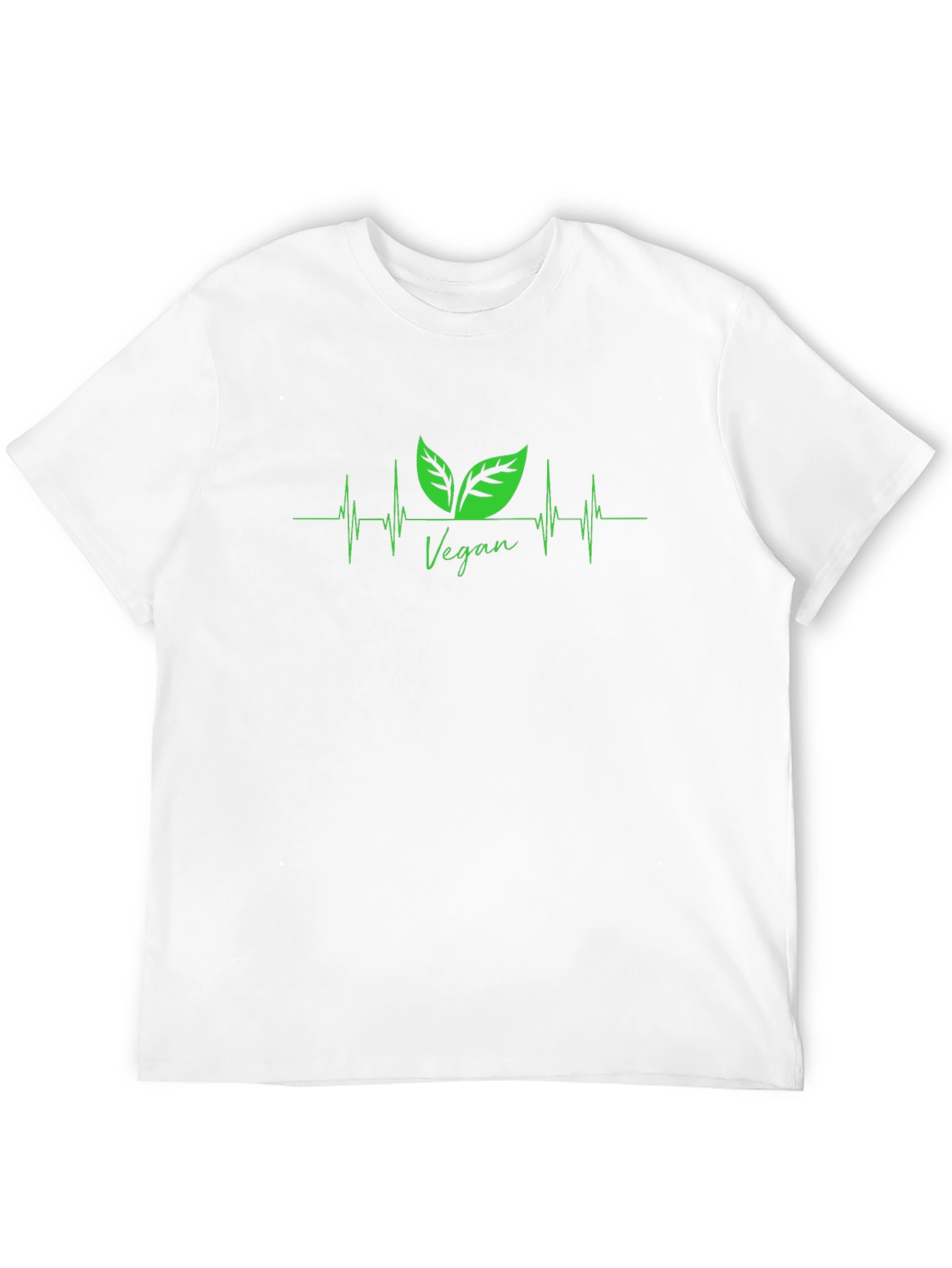 Vegan Heartbeat T-Shirt - Plant Based Lifestyle