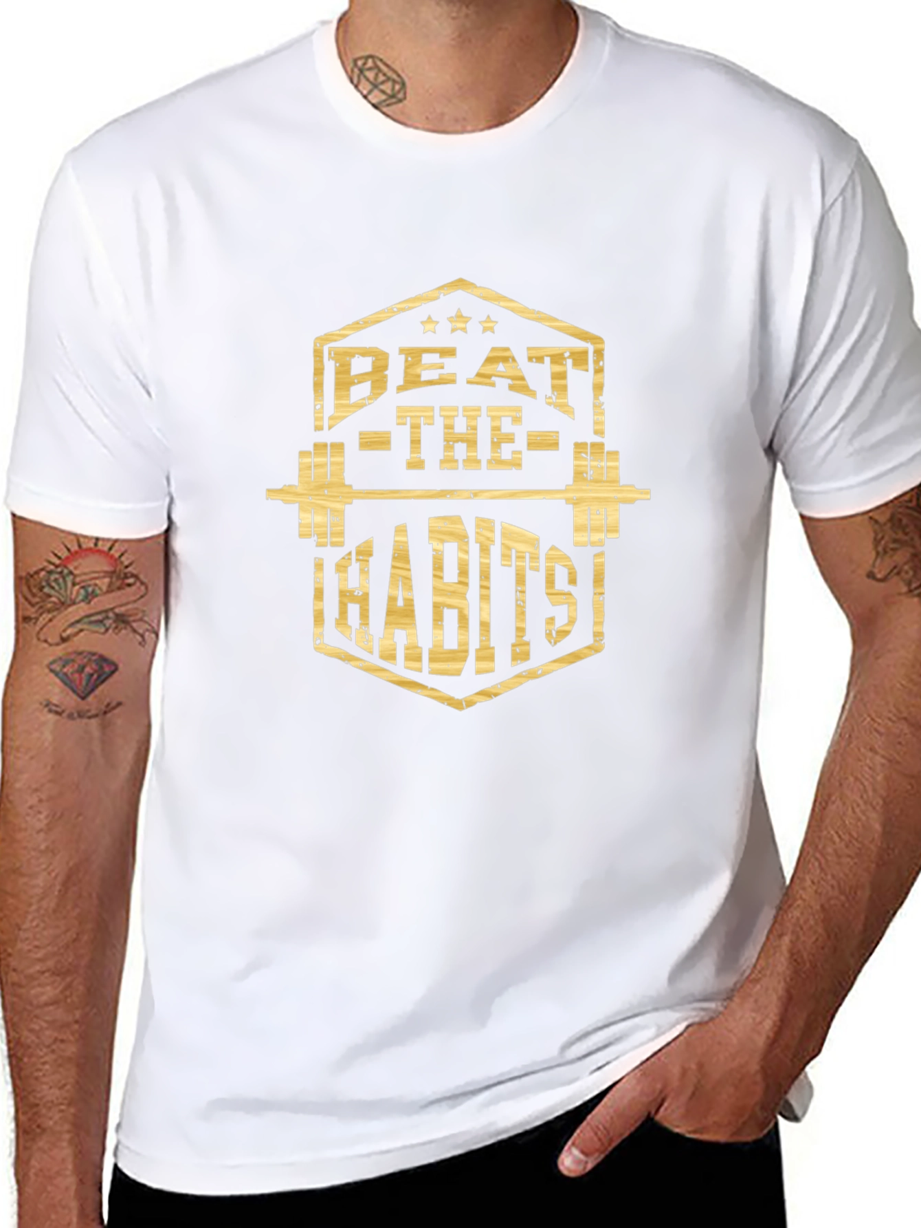 Beat The Habits Gym T-Shirt