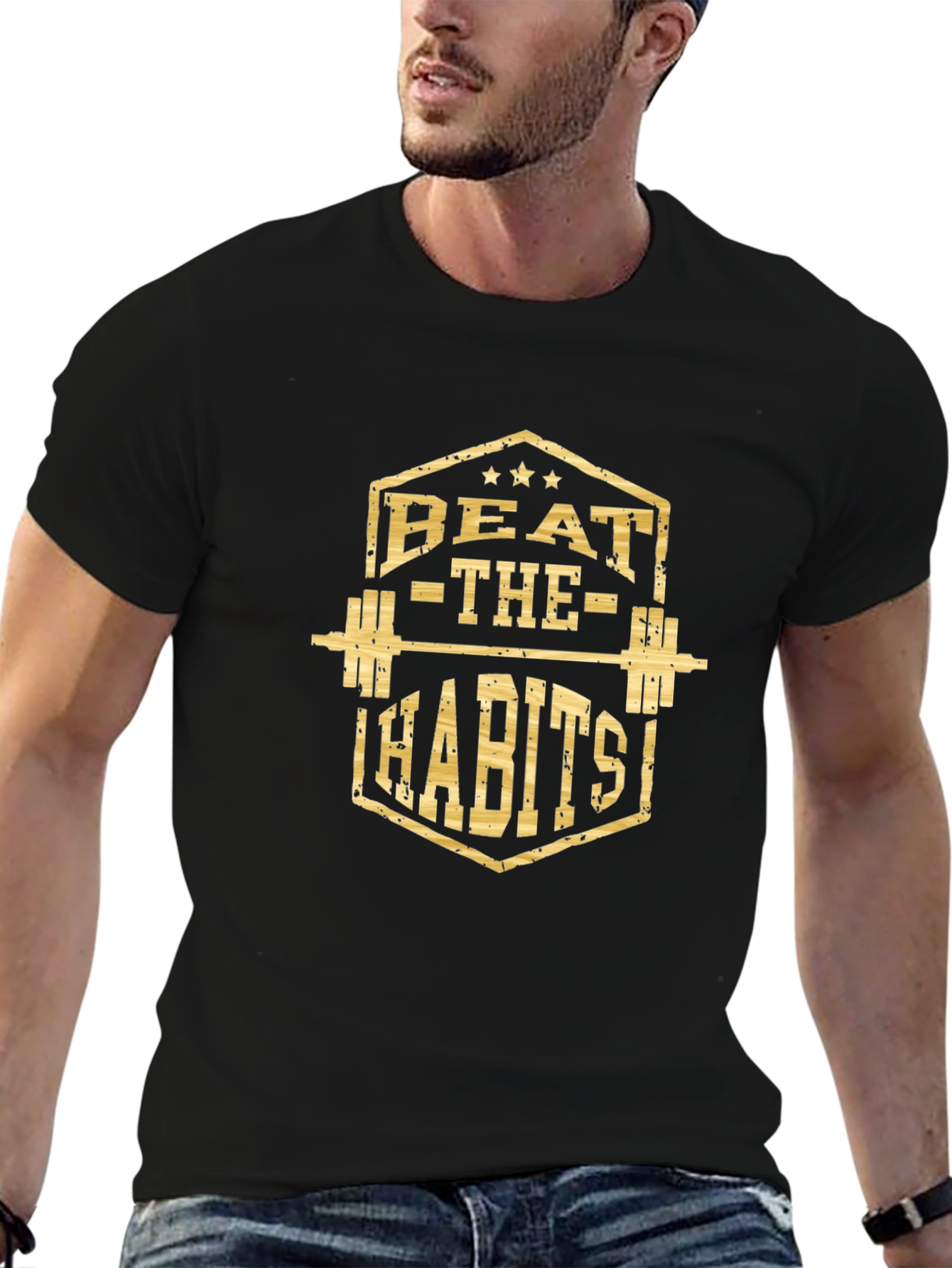 Beat The Habits Gym T-Shirt