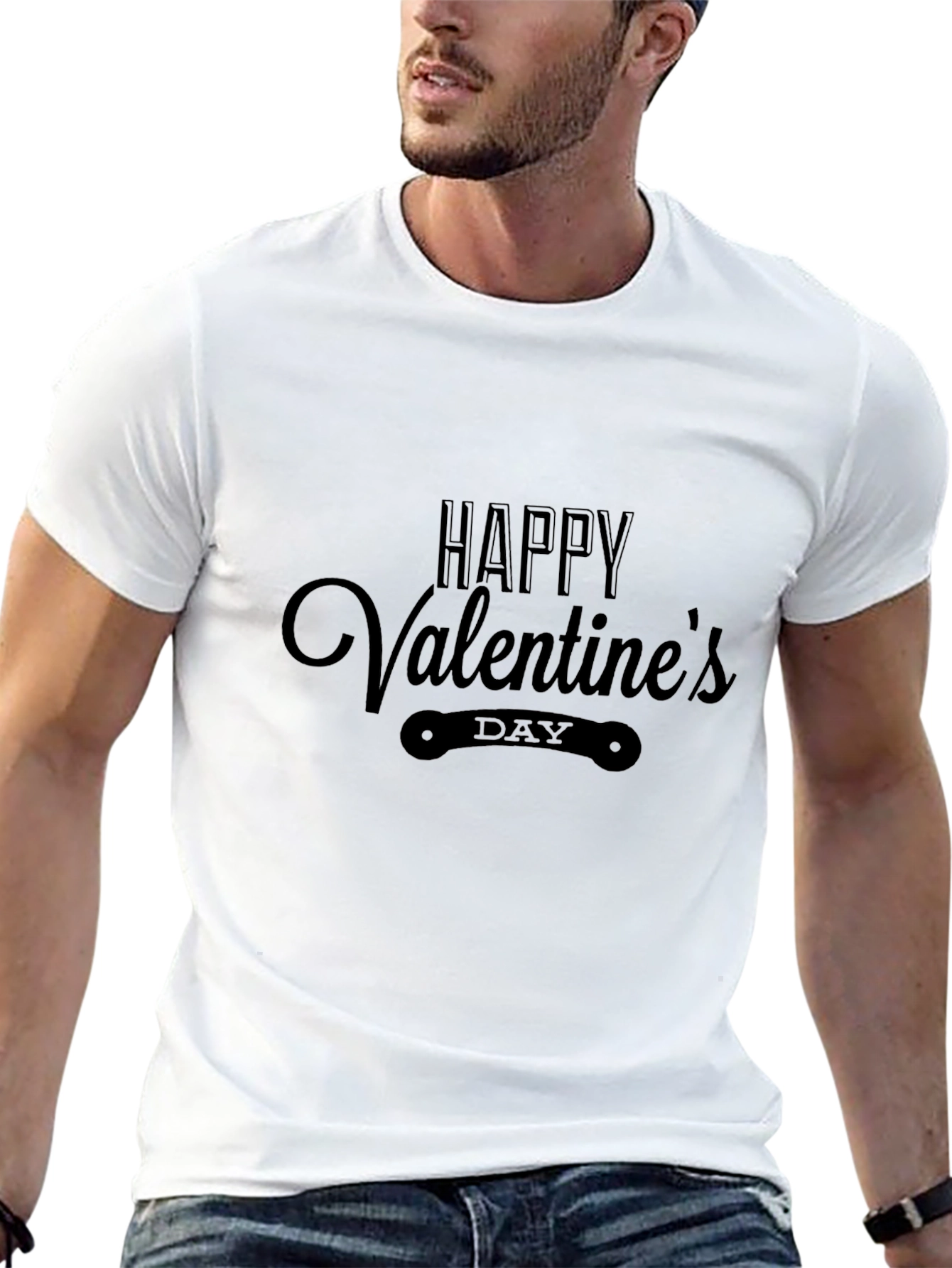 Happy Valentines Day Graphic T-Shirt