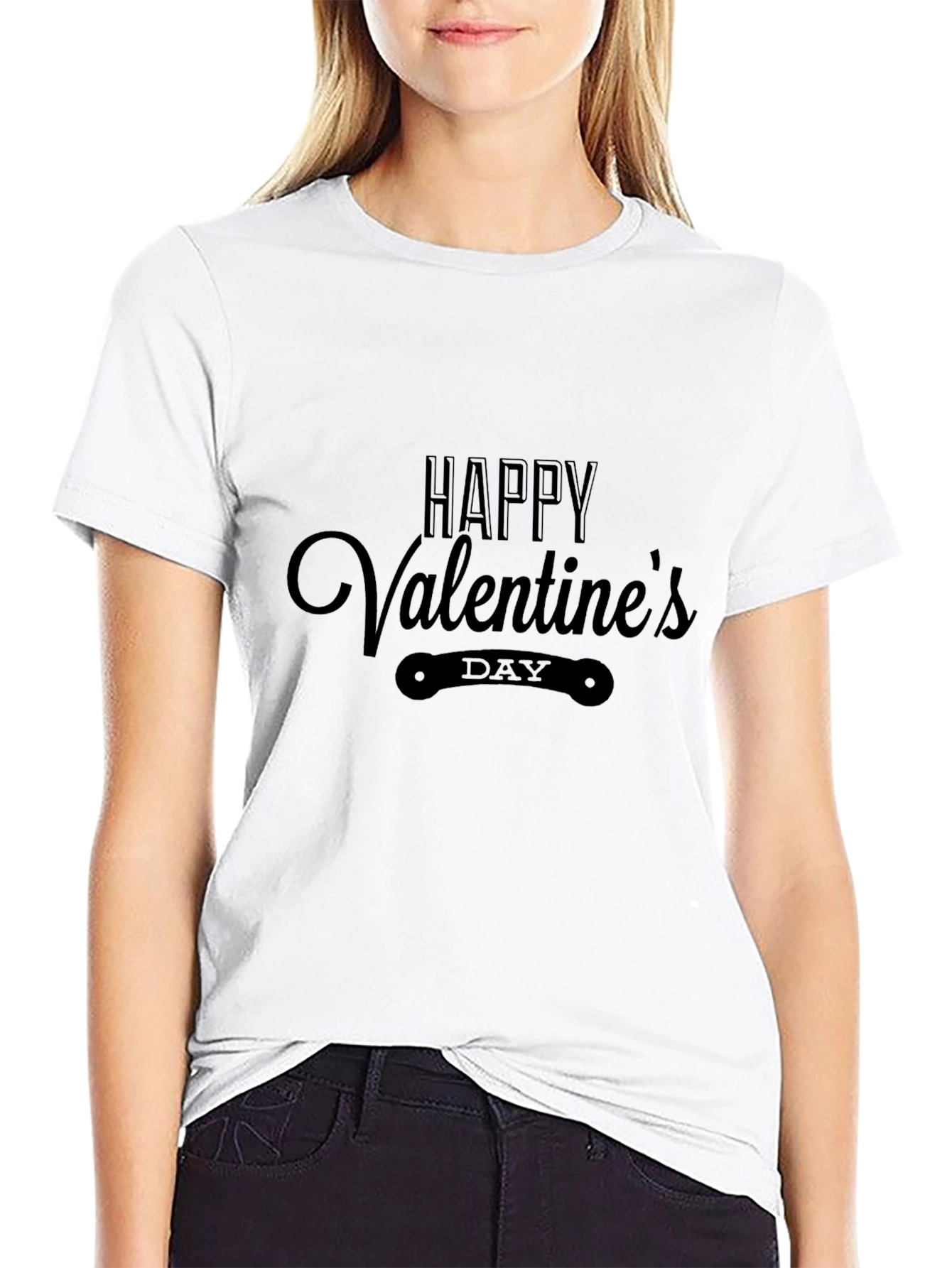 Happy Valentines Day Graphic T-Shirt