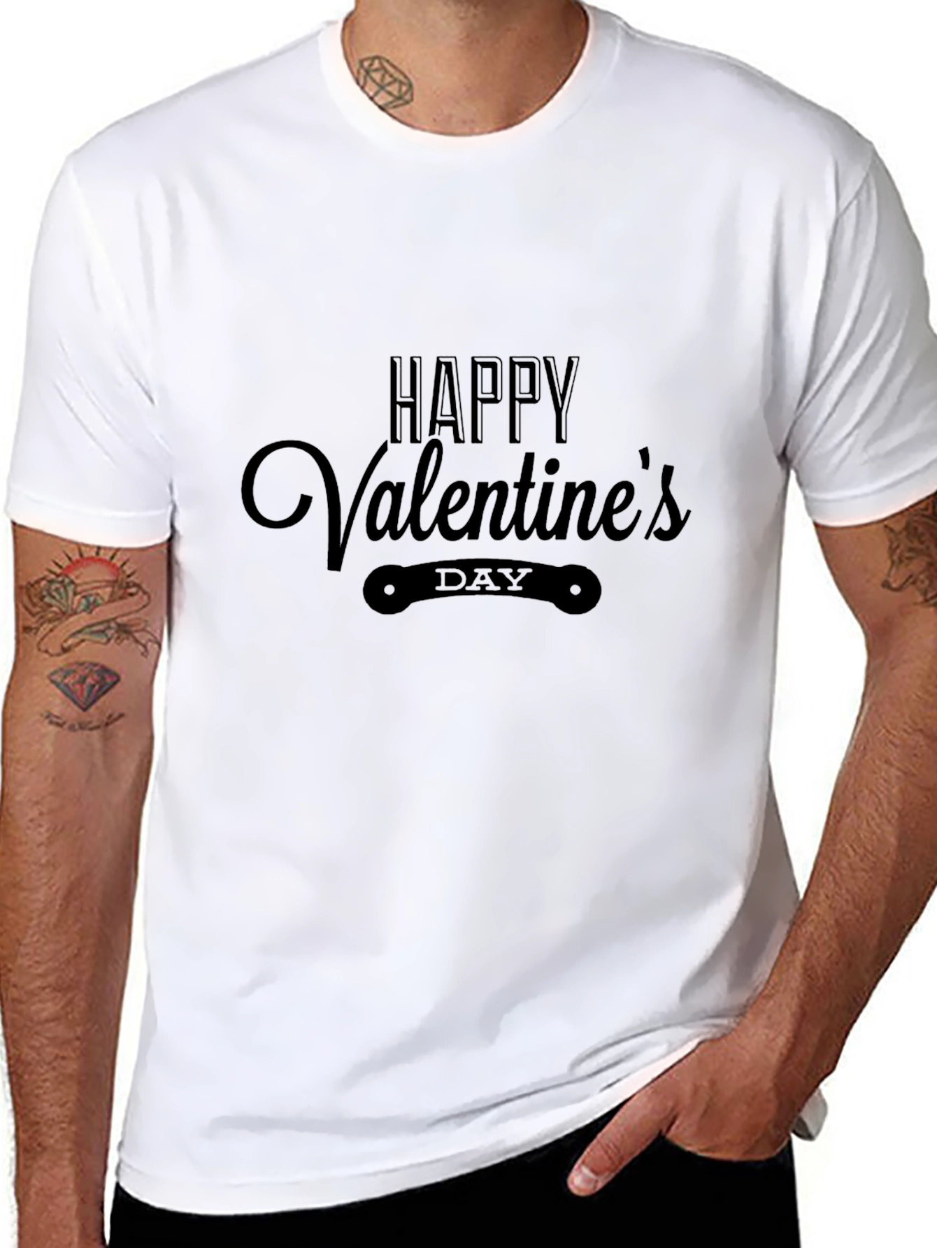 Happy Valentines Day Graphic T-Shirt