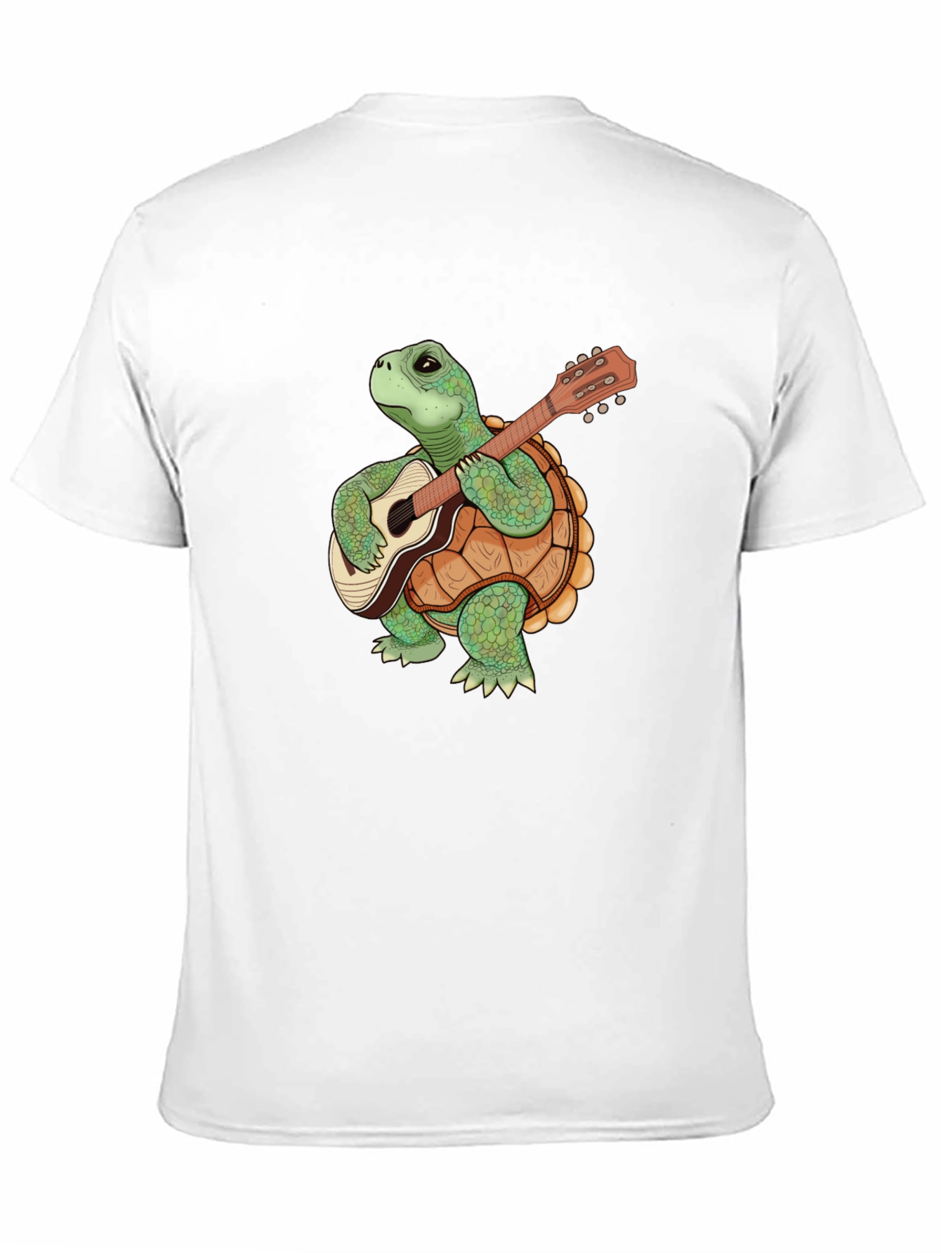 Turtle Guitarist T-Shirt - Unique Graphic Tee
