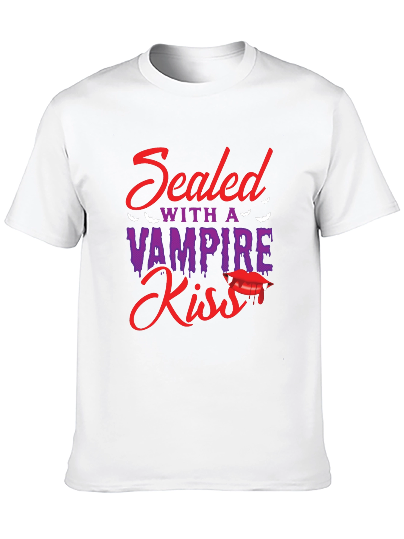 Sealed with a Vampire Kiss T-Shirt - Halloween Tee