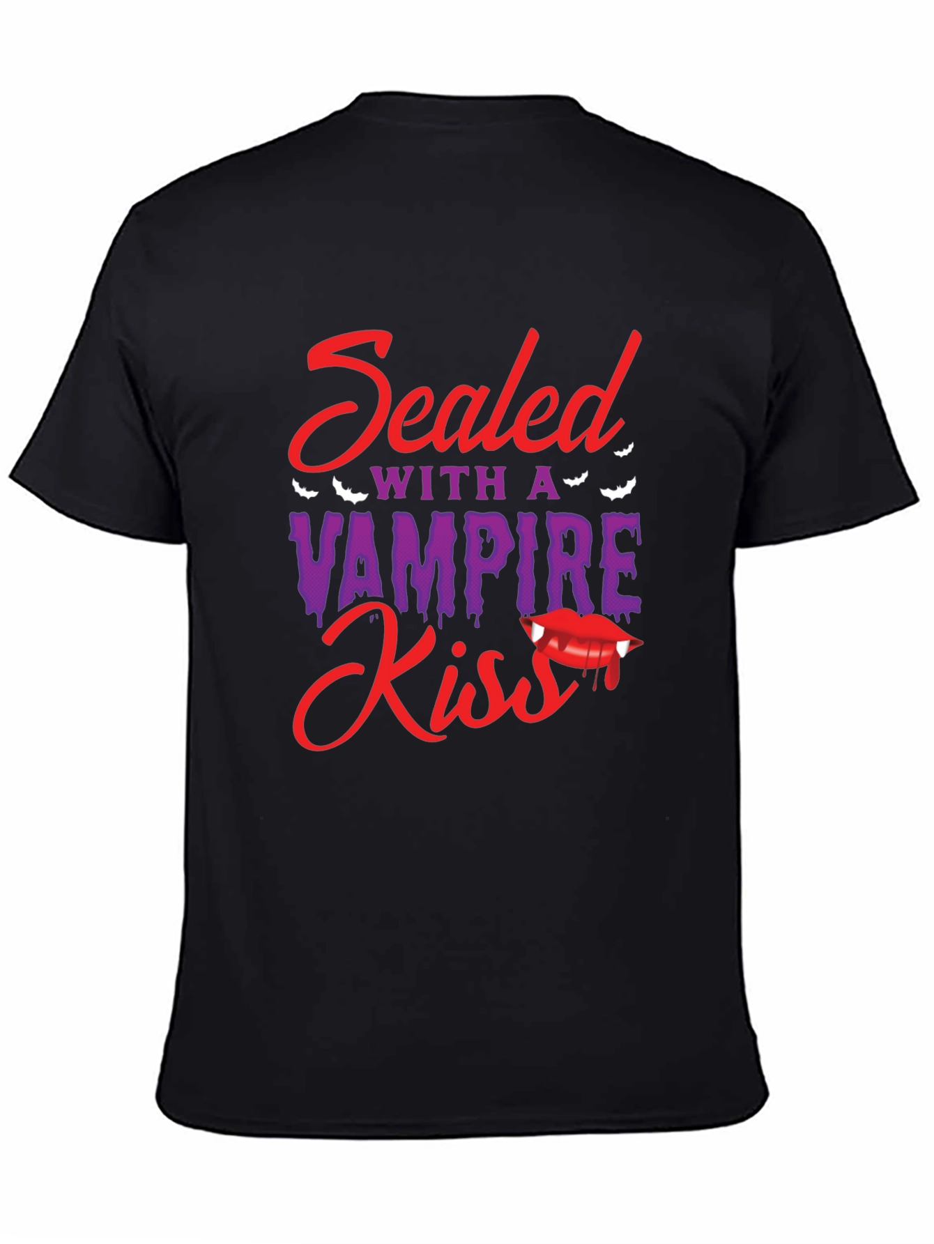 Sealed with a Vampire Kiss T-Shirt - Halloween Tee