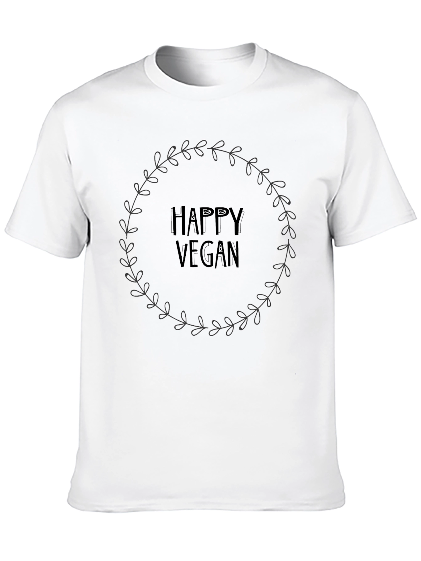 Happy Vegan Tee - Unisex Crew Neck