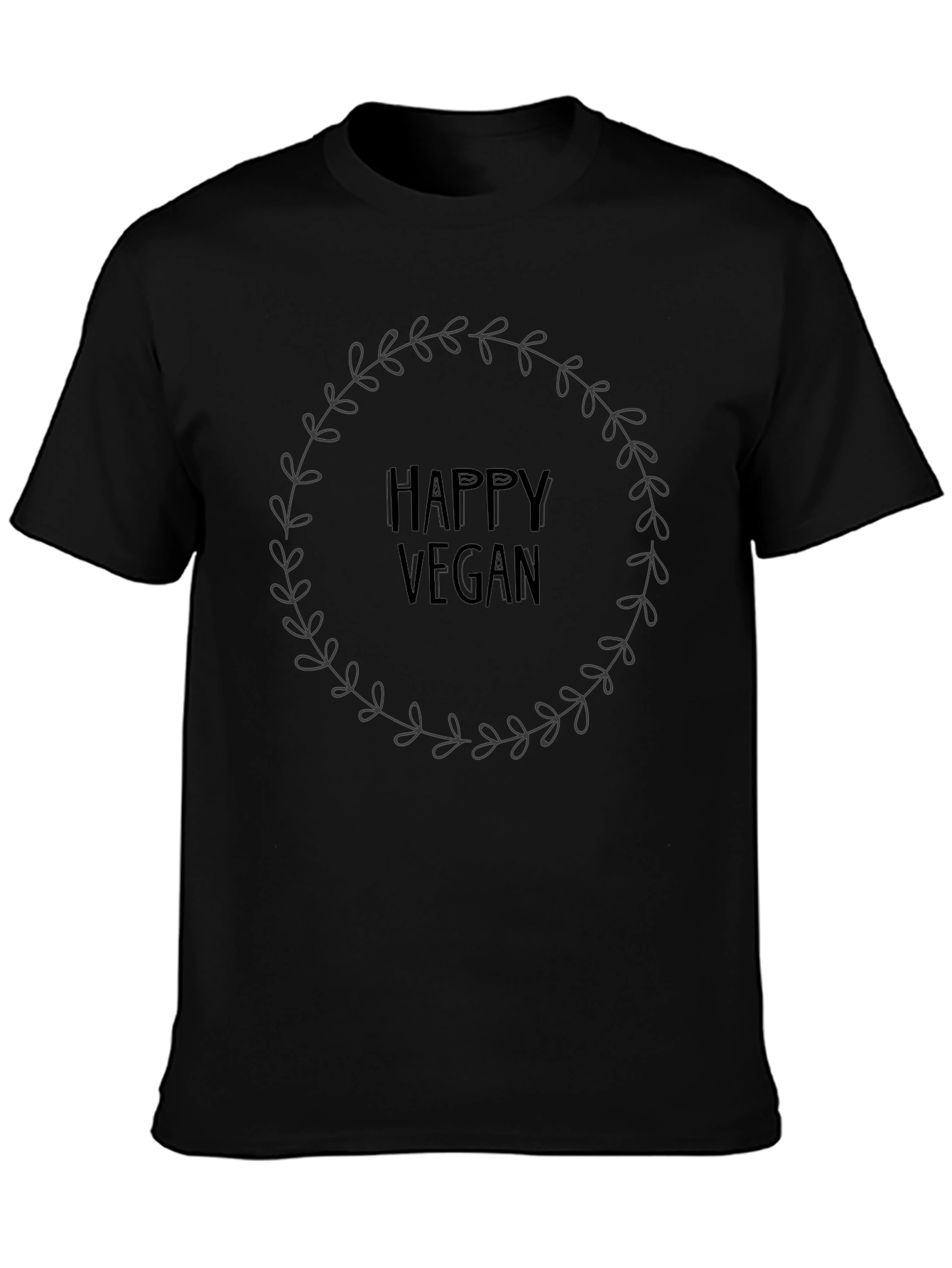 Happy Vegan Tee - Unisex Crew Neck
