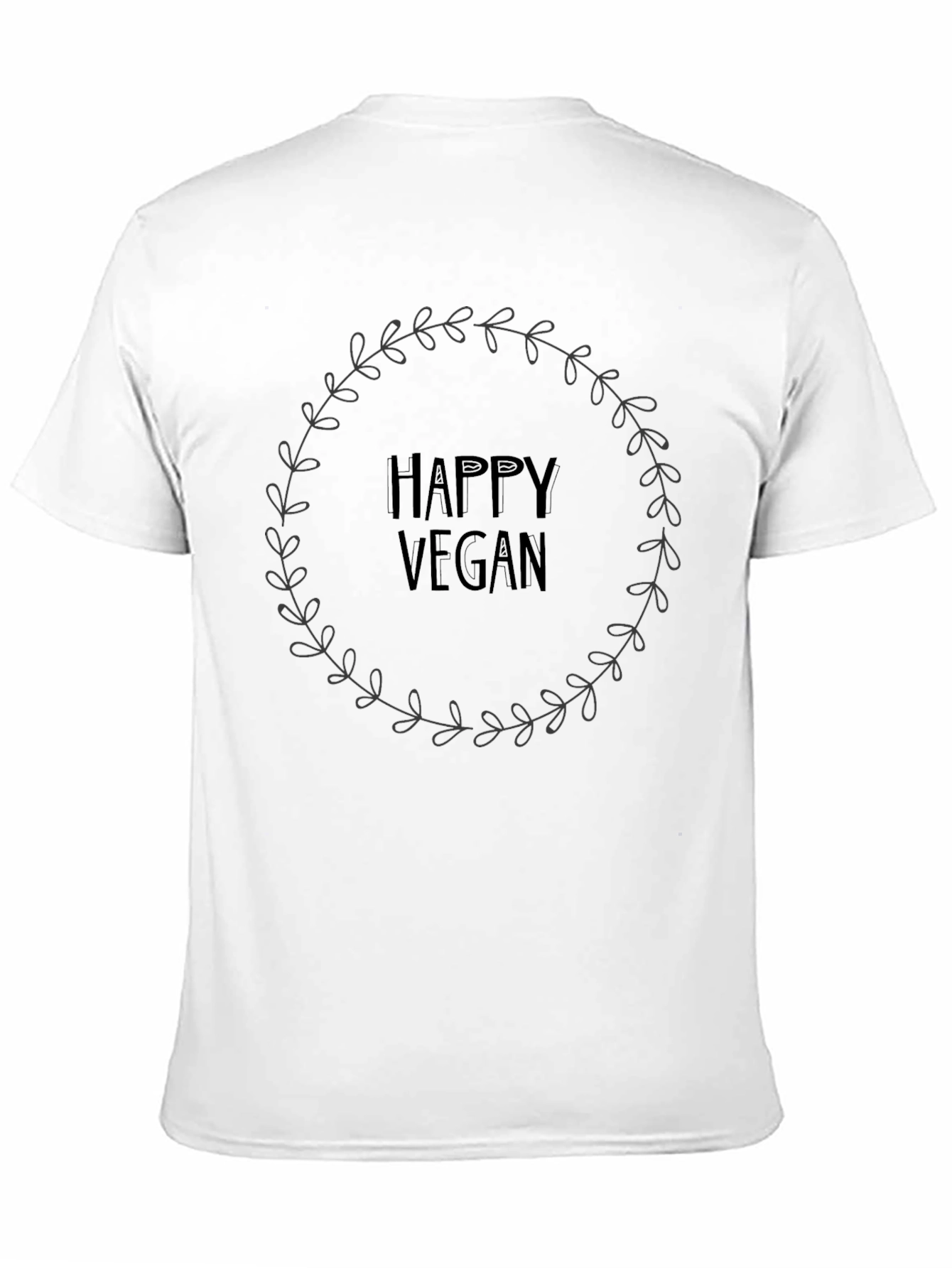 Happy Vegan Tee - Unisex Crew Neck