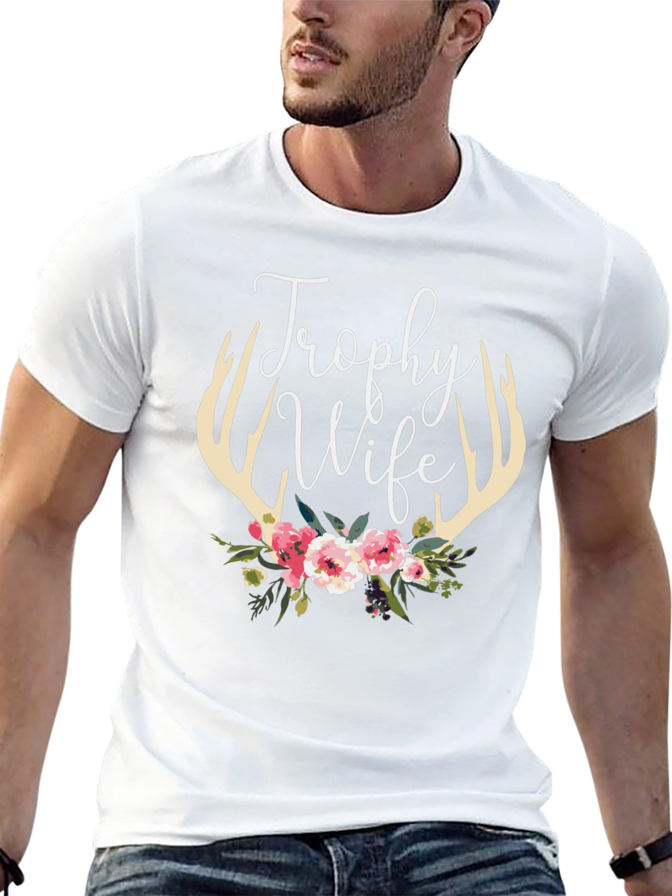 Trophy Wife Graphic Tee - Hunting Style
