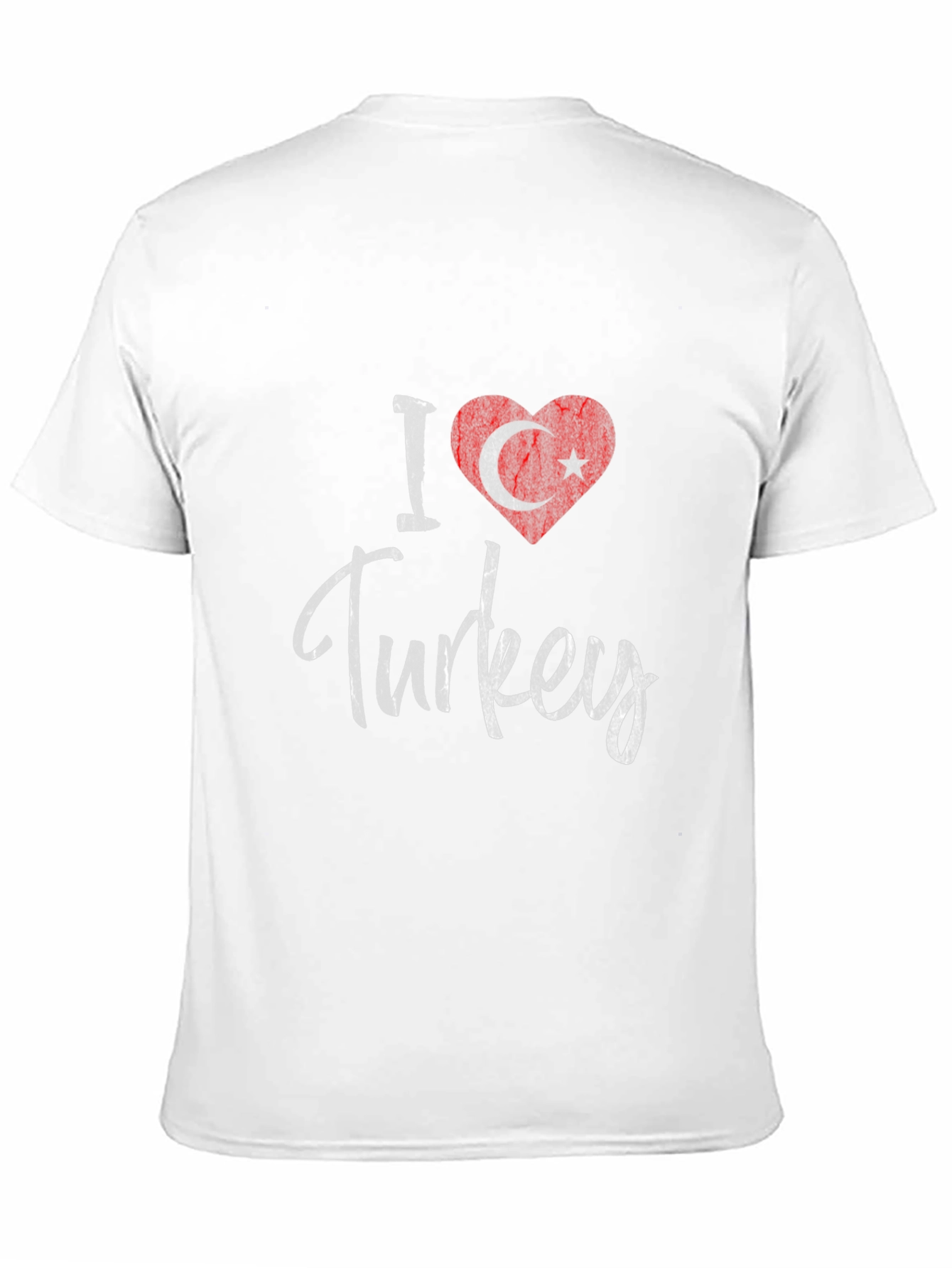 I Love Turkey T-Shirt - Turkish Flag Heart