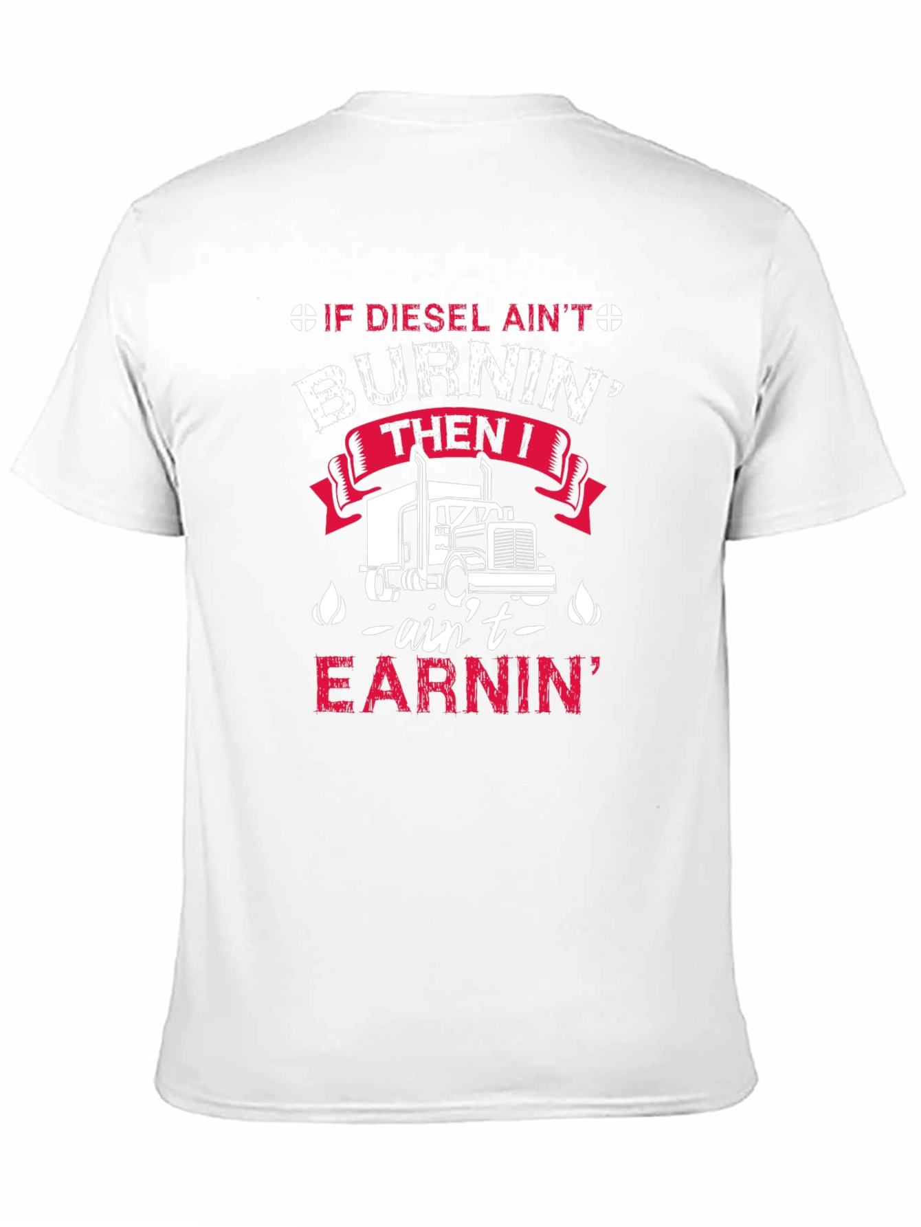 Diesel Burnin Trucker T-Shirt