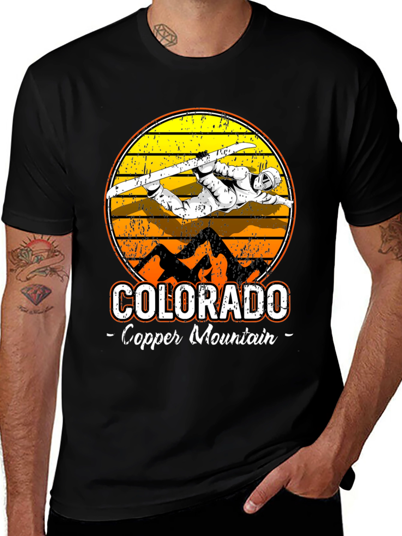 Colorado Copper Mountain Ski T-Shirt