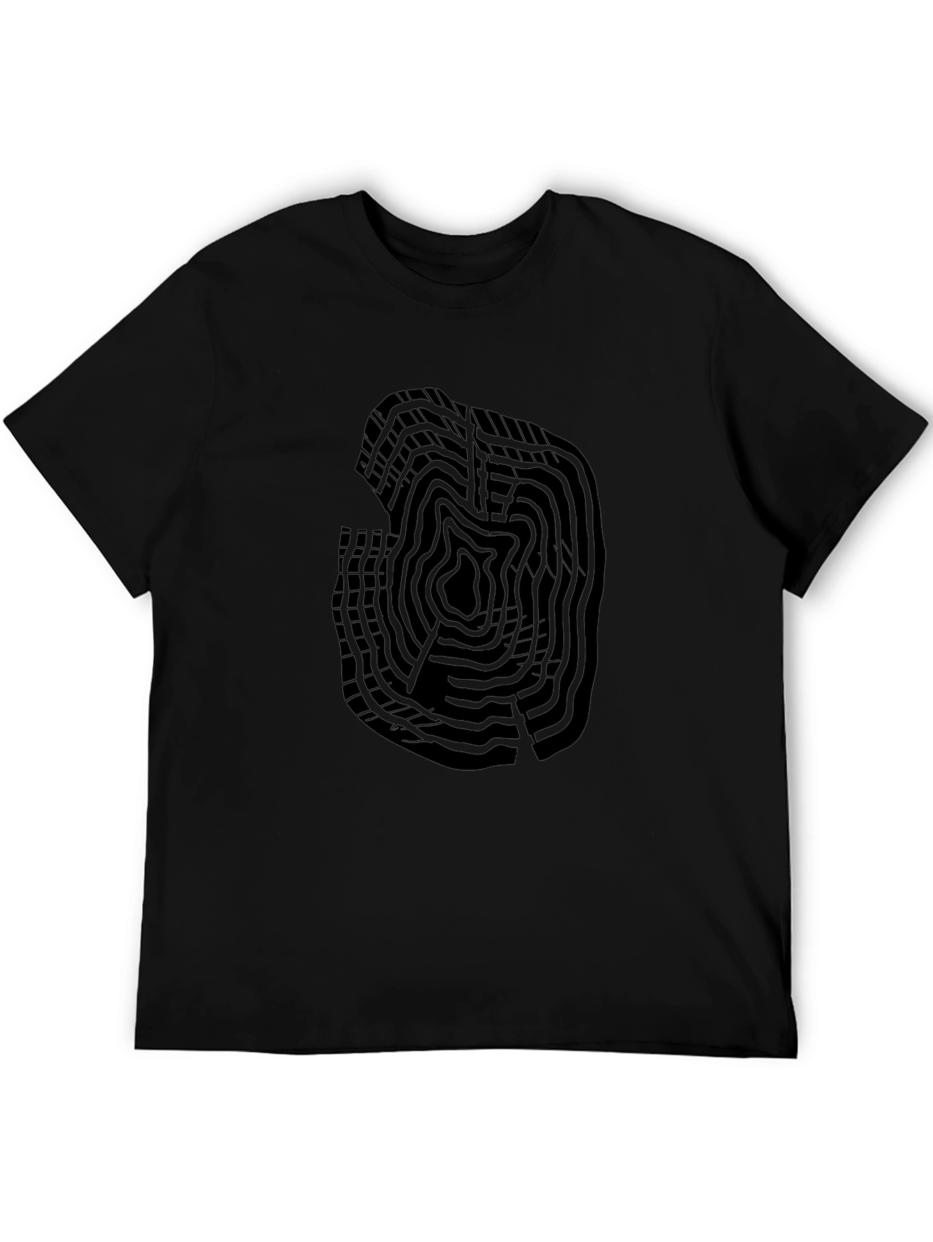Tree Ring Graphic Tee - Stylish Nature Inspired Design