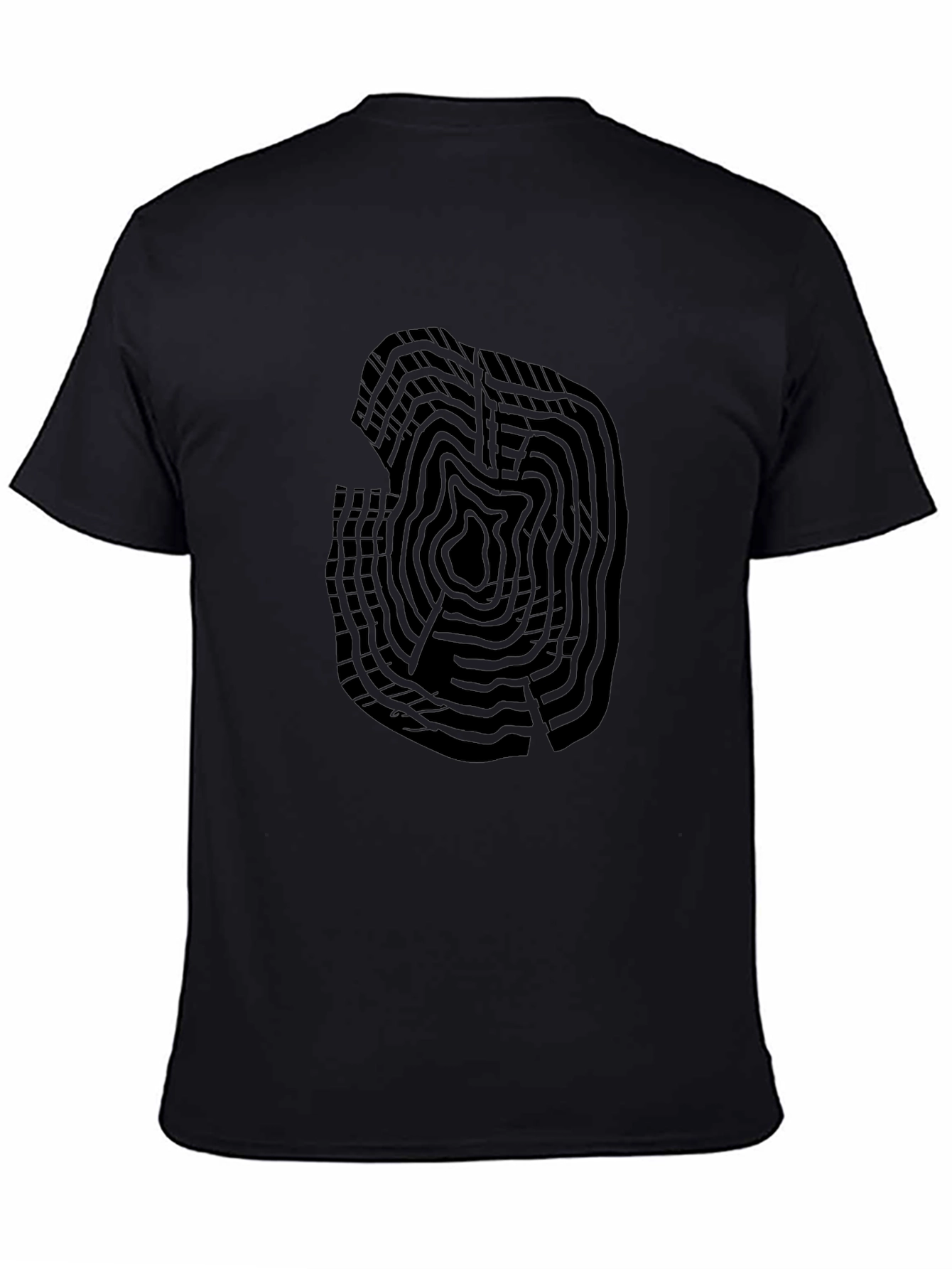 Tree Ring Graphic Tee - Stylish Nature Inspired Design