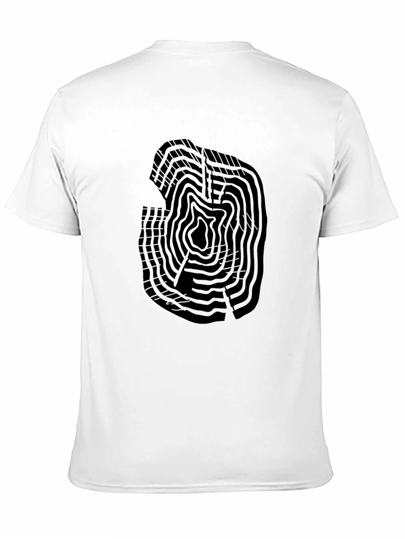 Tree Ring Graphic Tee - Stylish Nature Inspired Design