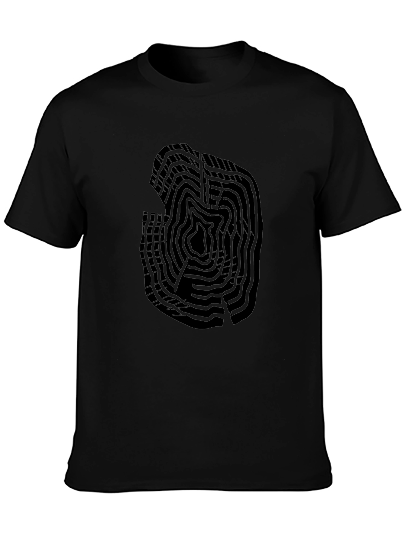 Tree Ring Graphic Tee - Stylish Nature Inspired Design