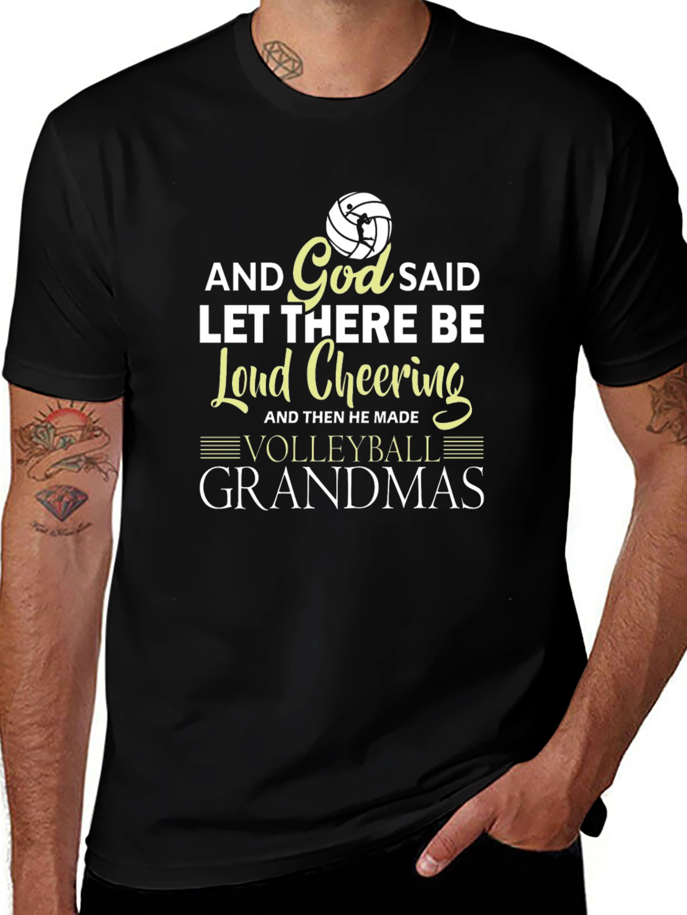 Volleyball Grandmas Graphic T-Shirt