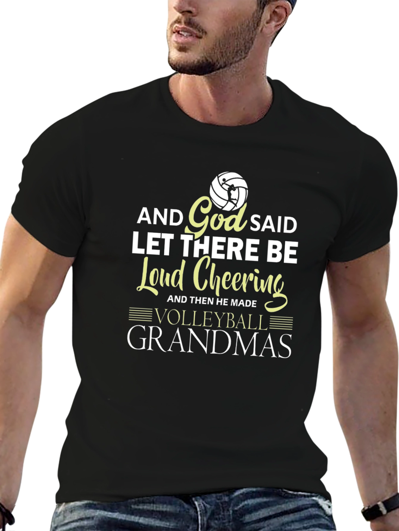 Volleyball Grandmas Graphic T-Shirt