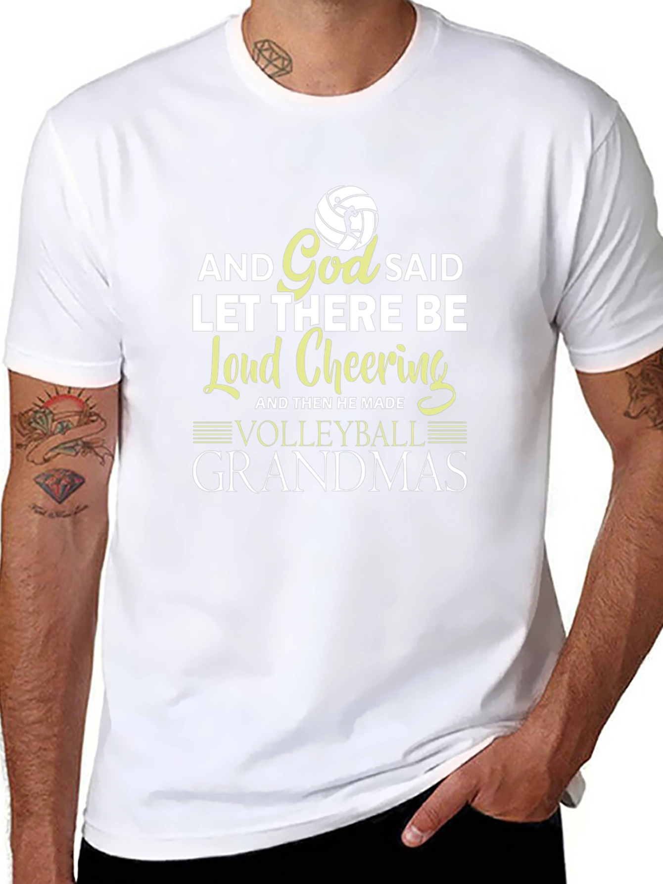 Volleyball Grandmas Graphic T-Shirt