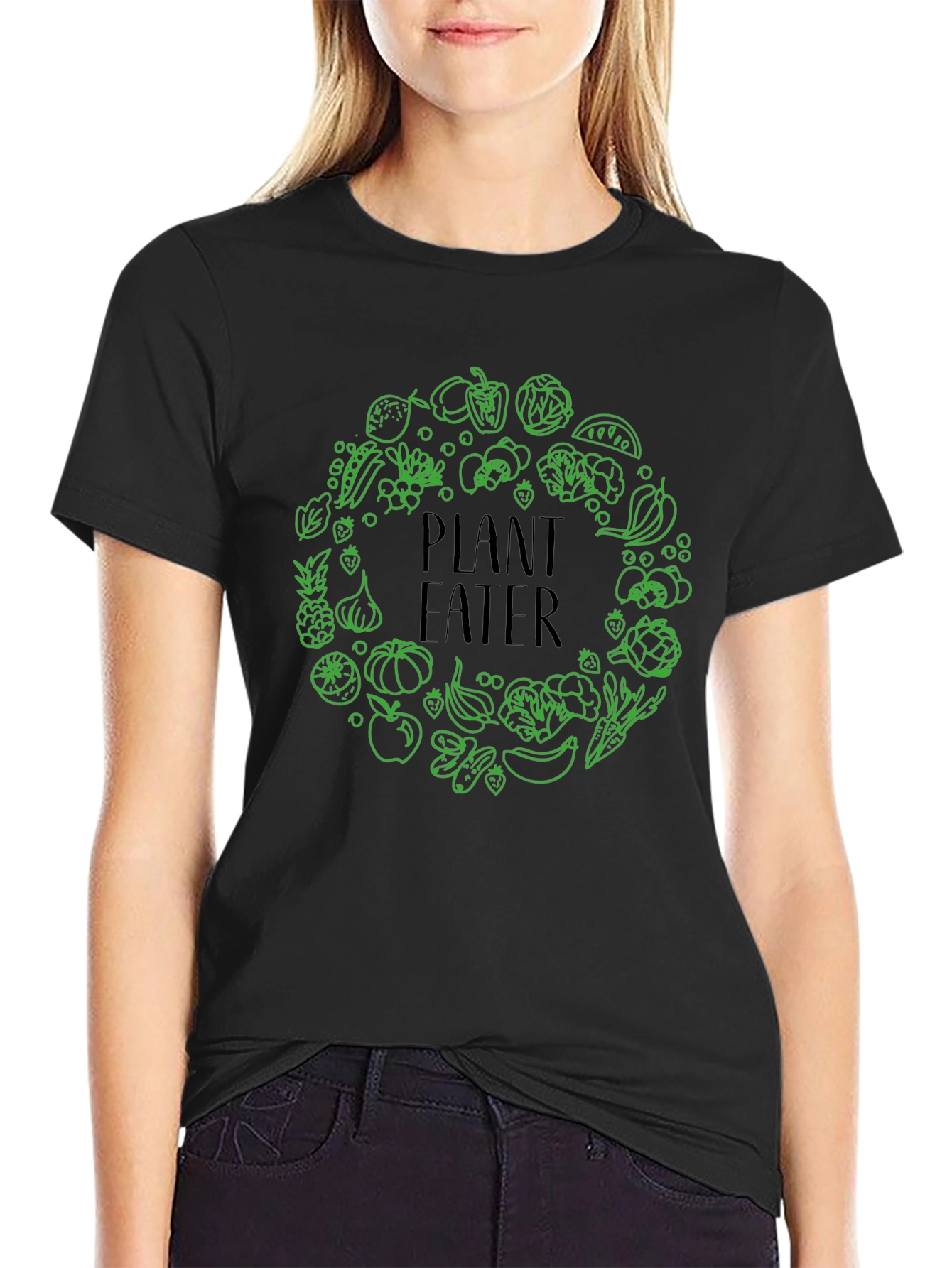 Plant Eater Graphic Tee - Vegan Lifestyle Shirt