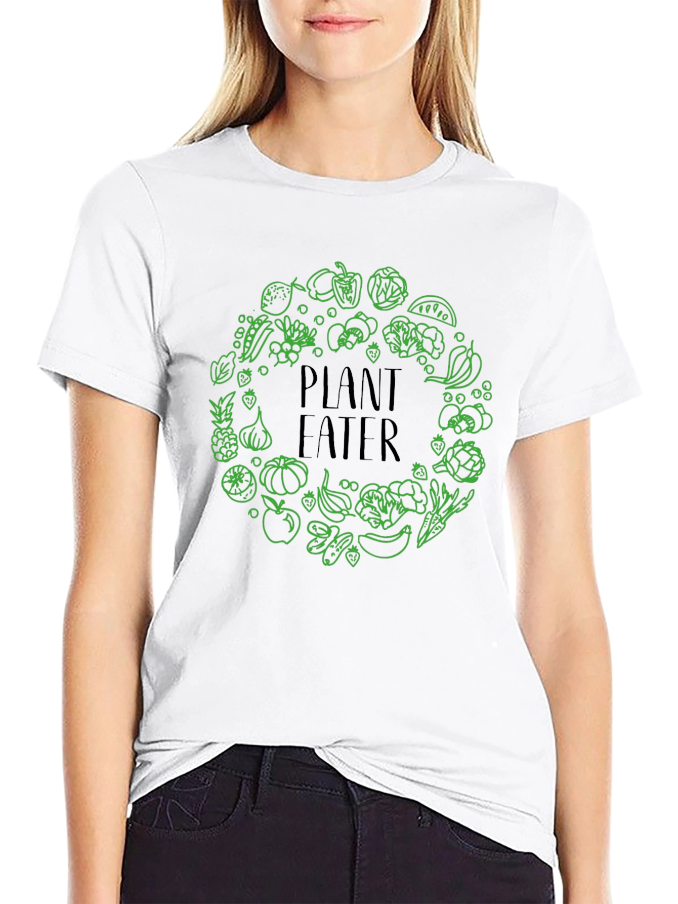 Plant Eater Graphic Tee - Vegan Lifestyle Shirt