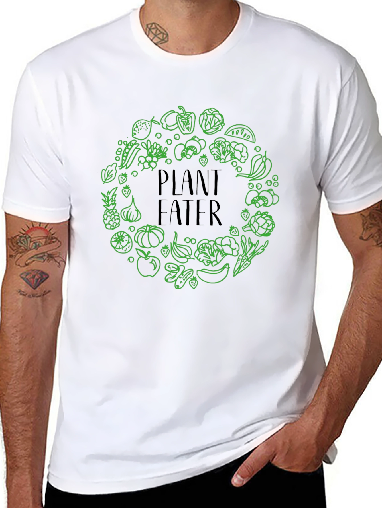 Plant Eater Graphic Tee - Vegan Lifestyle Shirt