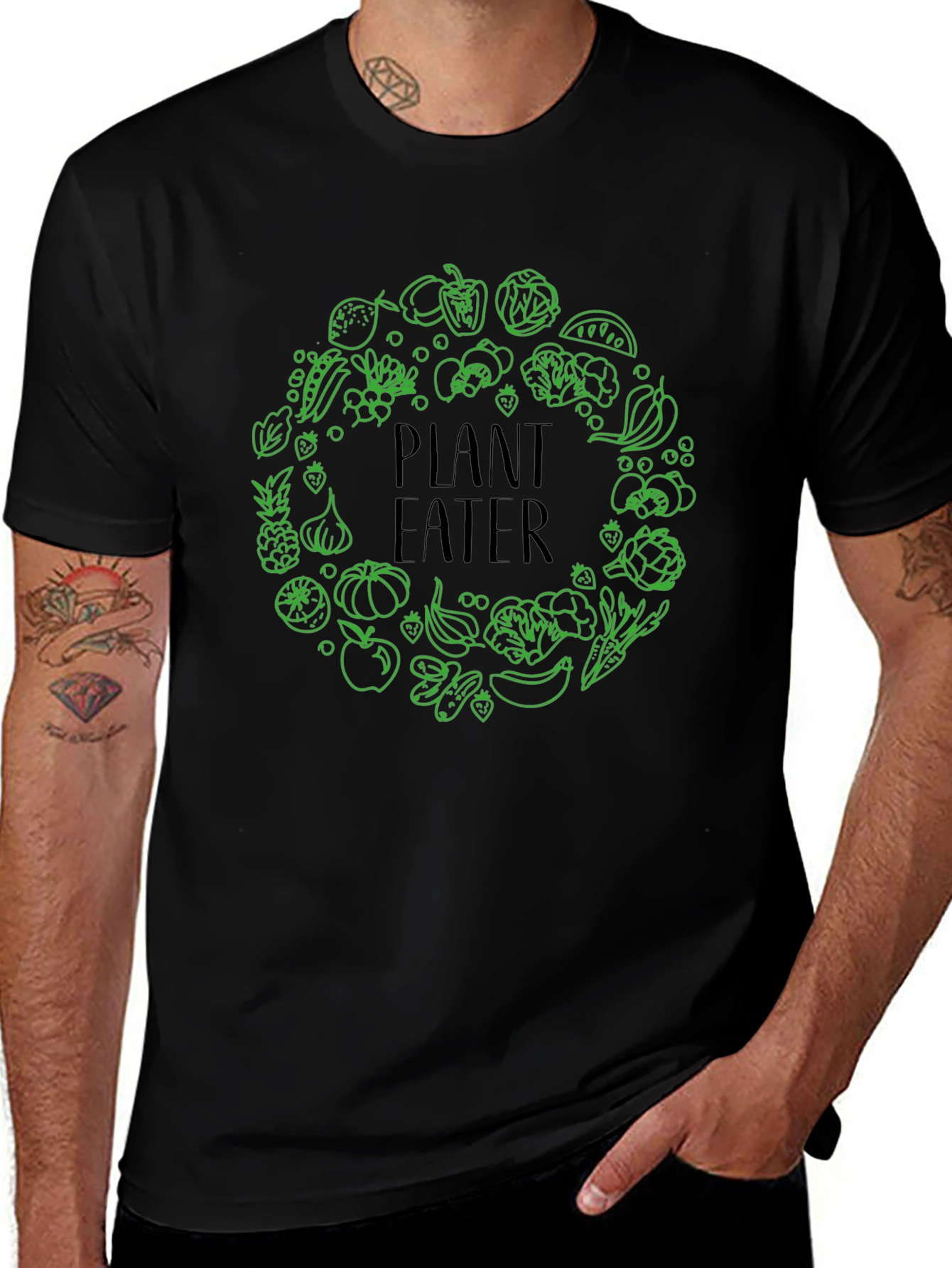 Plant Eater Graphic Tee - Vegan Lifestyle Shirt