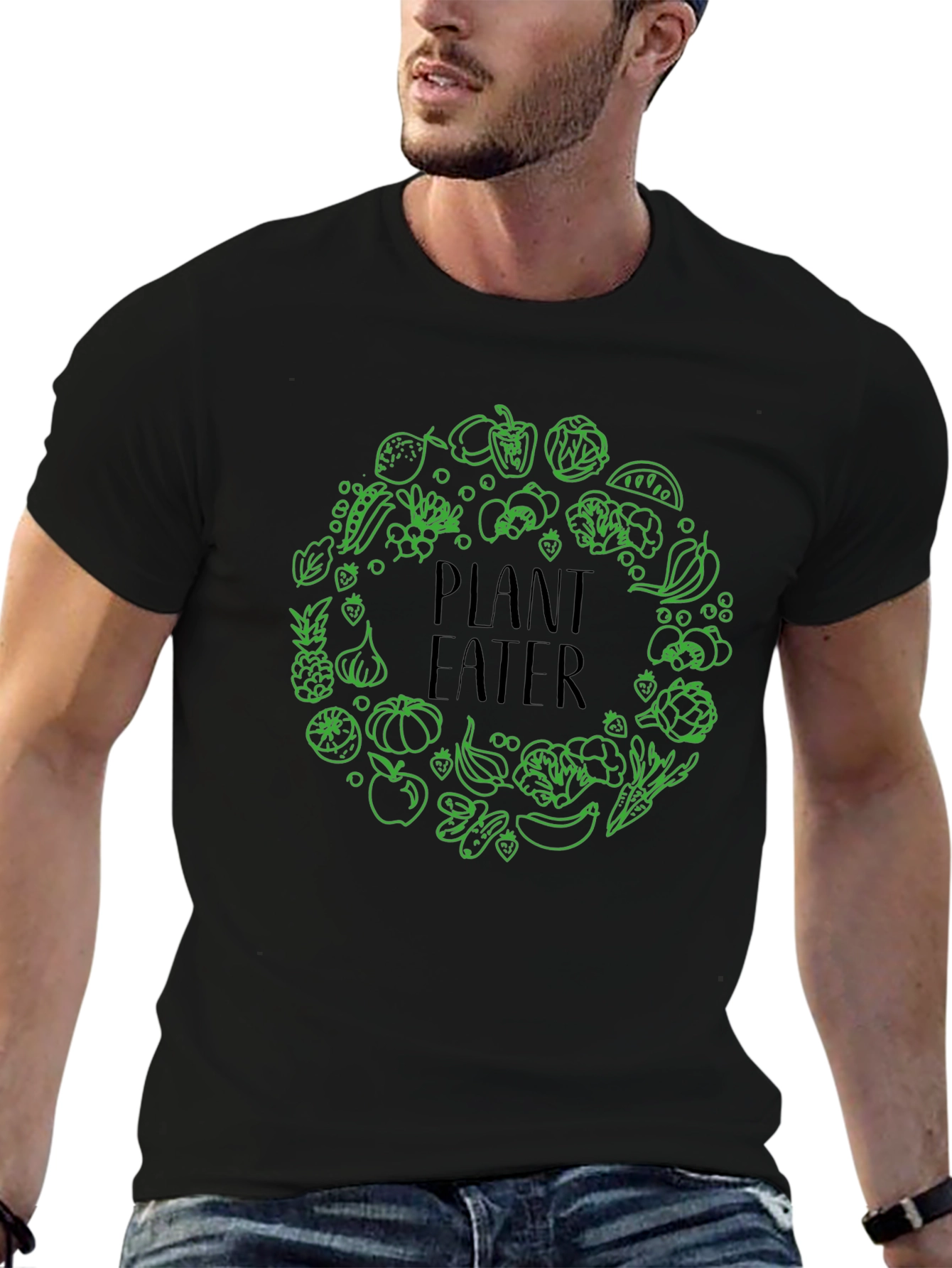 Plant Eater Graphic Tee - Vegan Lifestyle Shirt