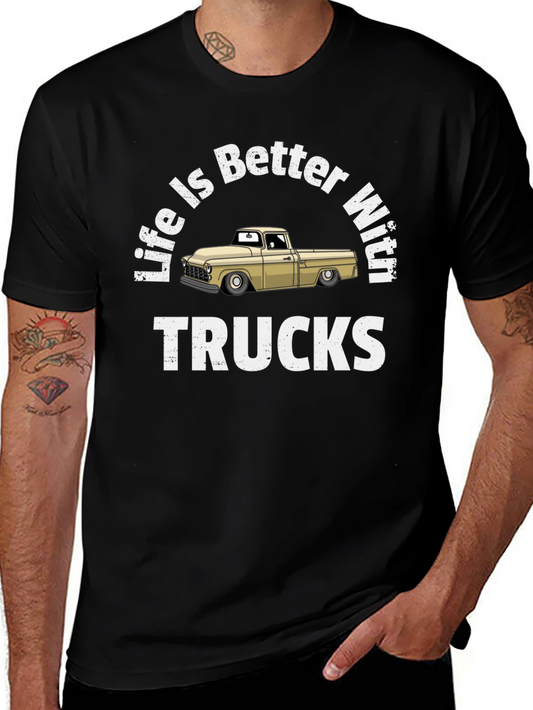 Life is Better With Trucks Graphic Tee