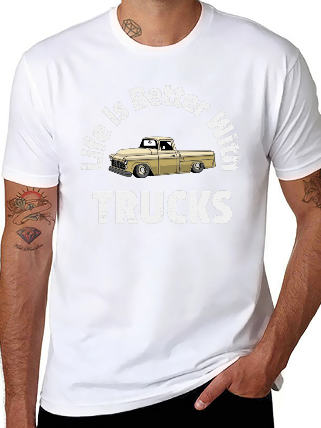 Life is Better With Trucks Graphic Tee